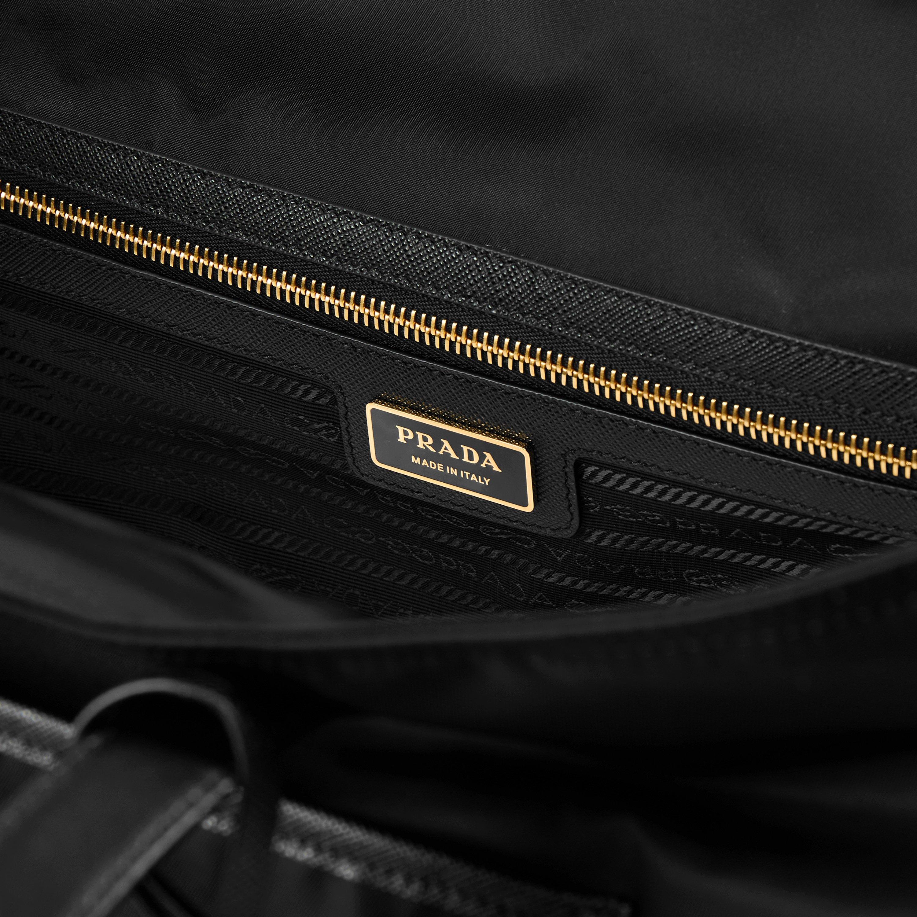 Nero/Gold - Prada - Re Nylon Tote Bag - 5