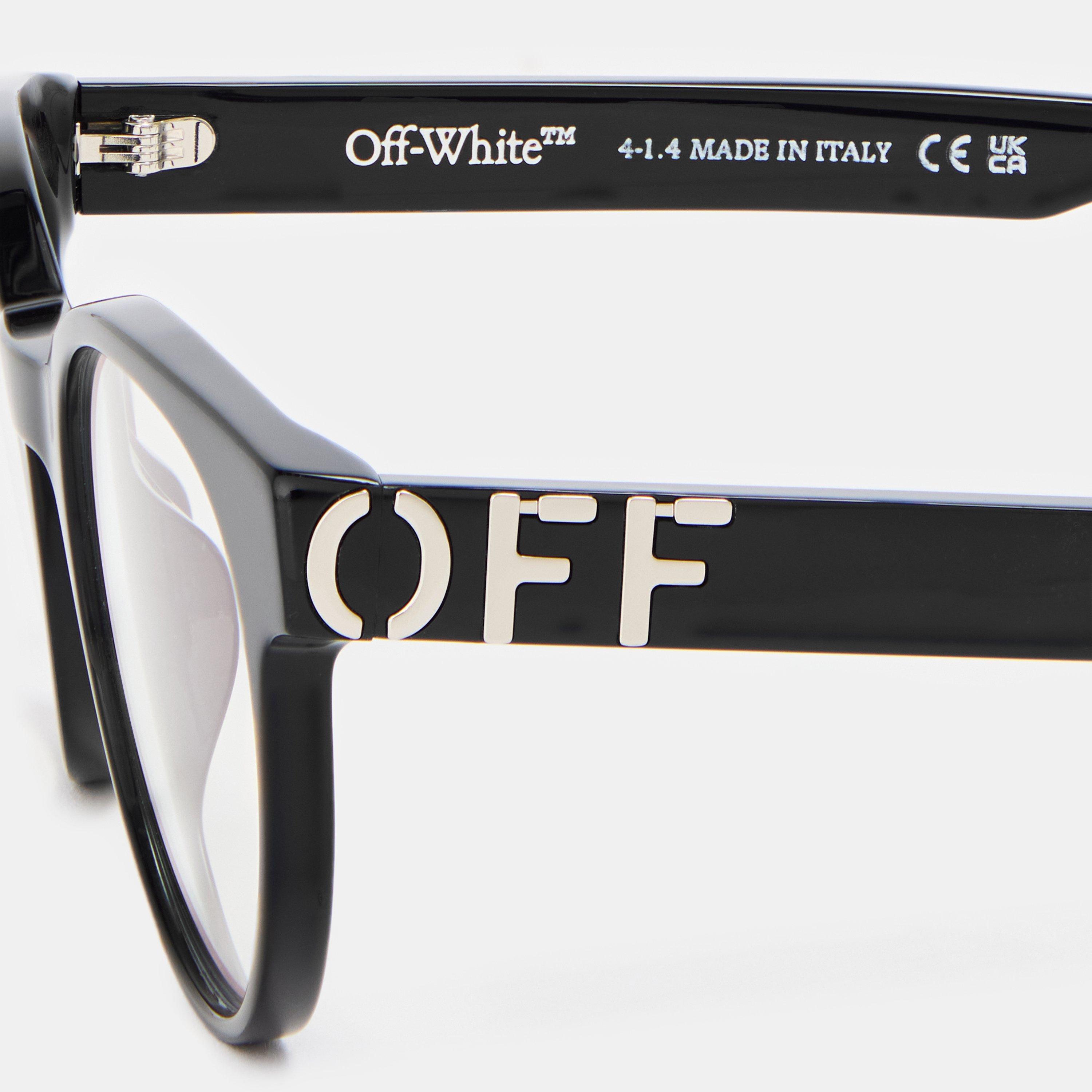 Black - Off White - Unisex Reading Glasses - 3