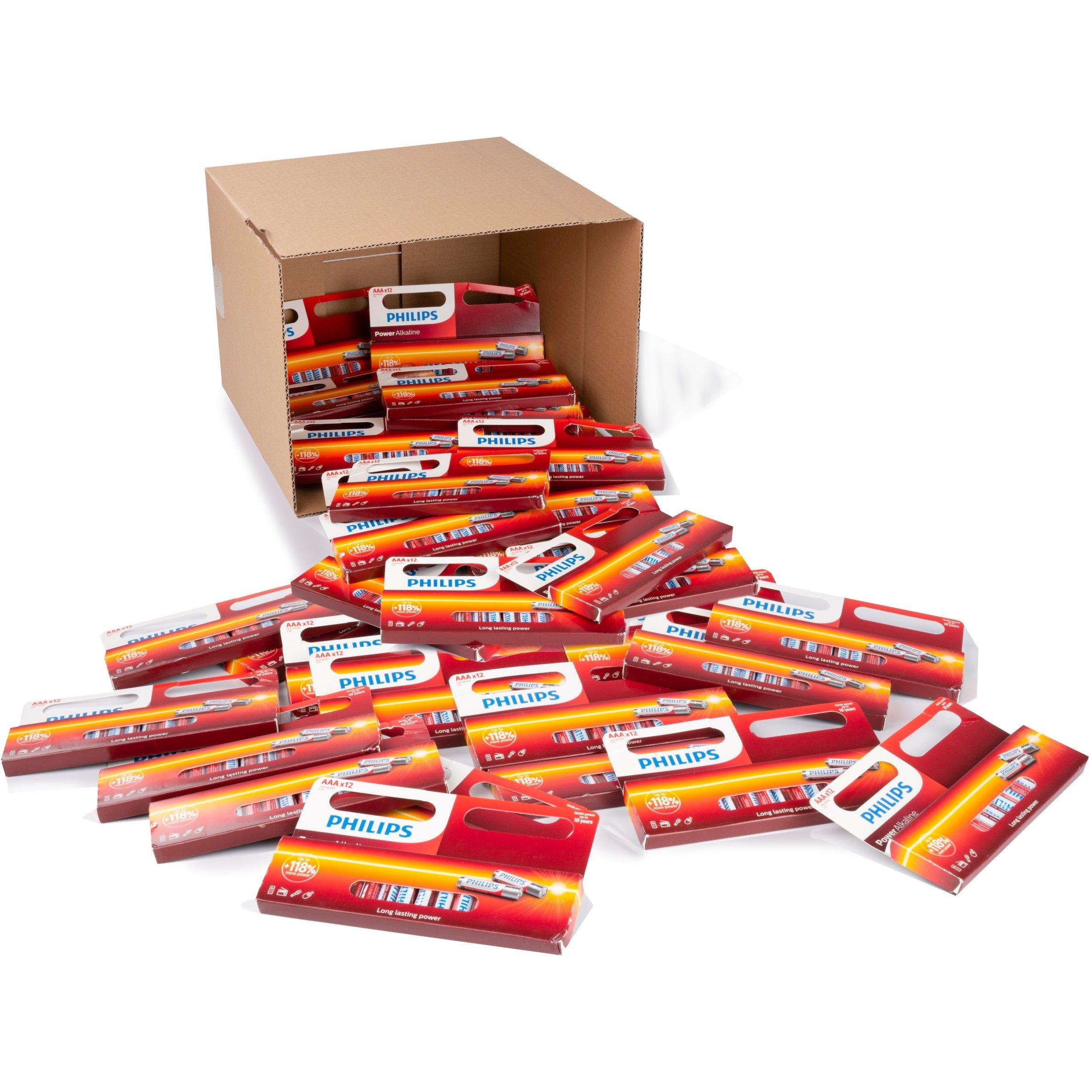 12 - Philips - AAA Batteries - 3