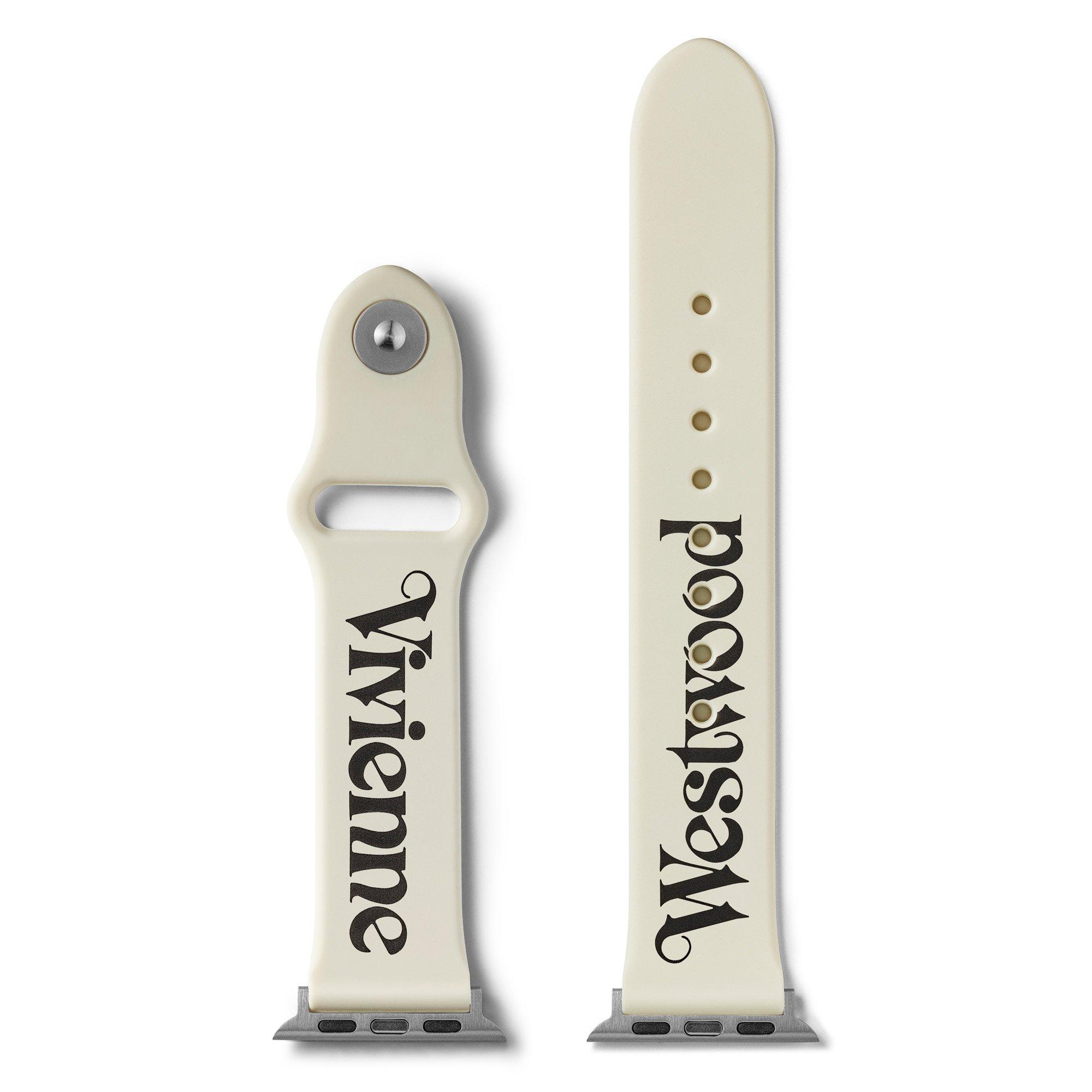 Cream - Vivienne Westwood - Viv Apple Watch Strap 71 - 1