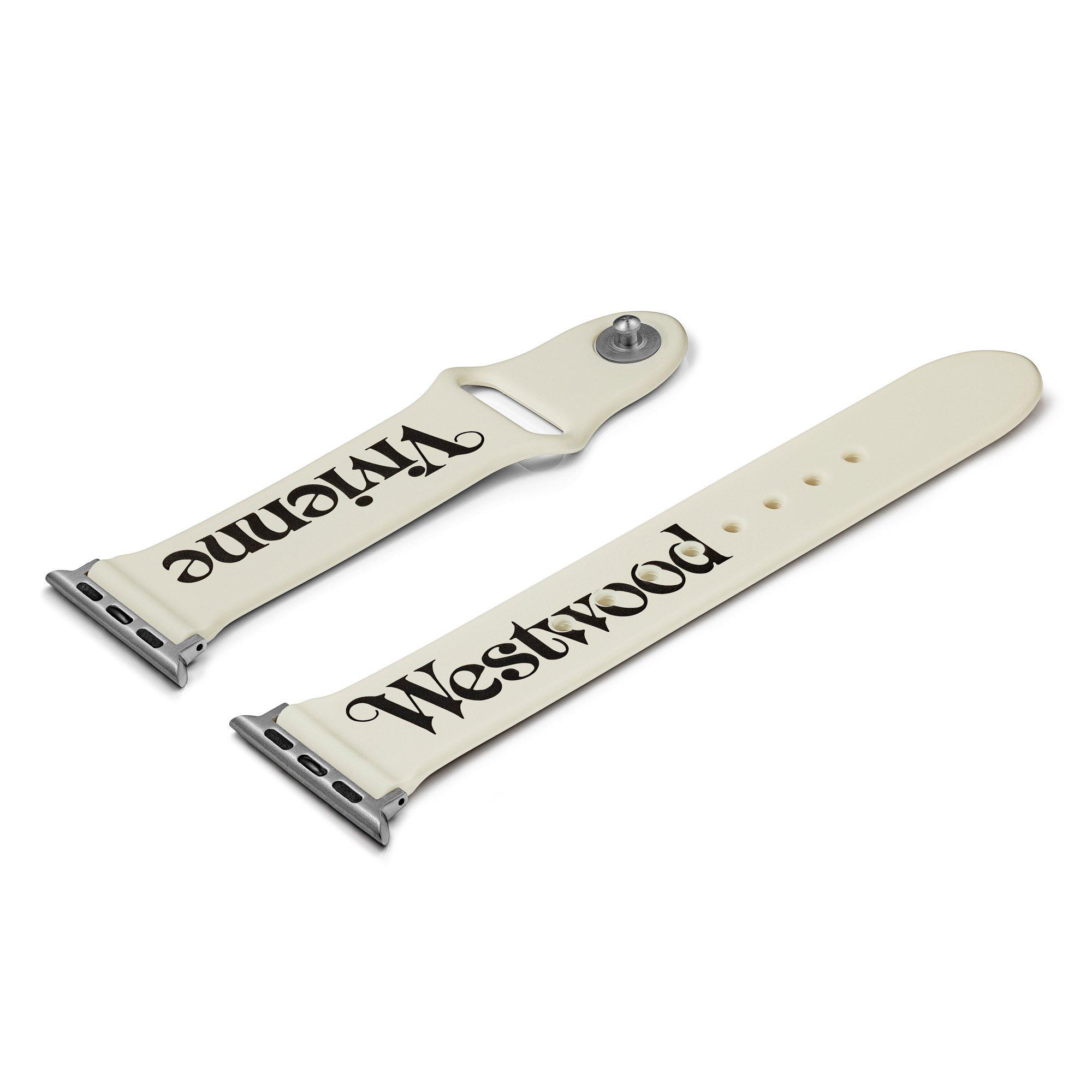 Cream - Vivienne Westwood - Viv Apple Watch Strap 71 - 3