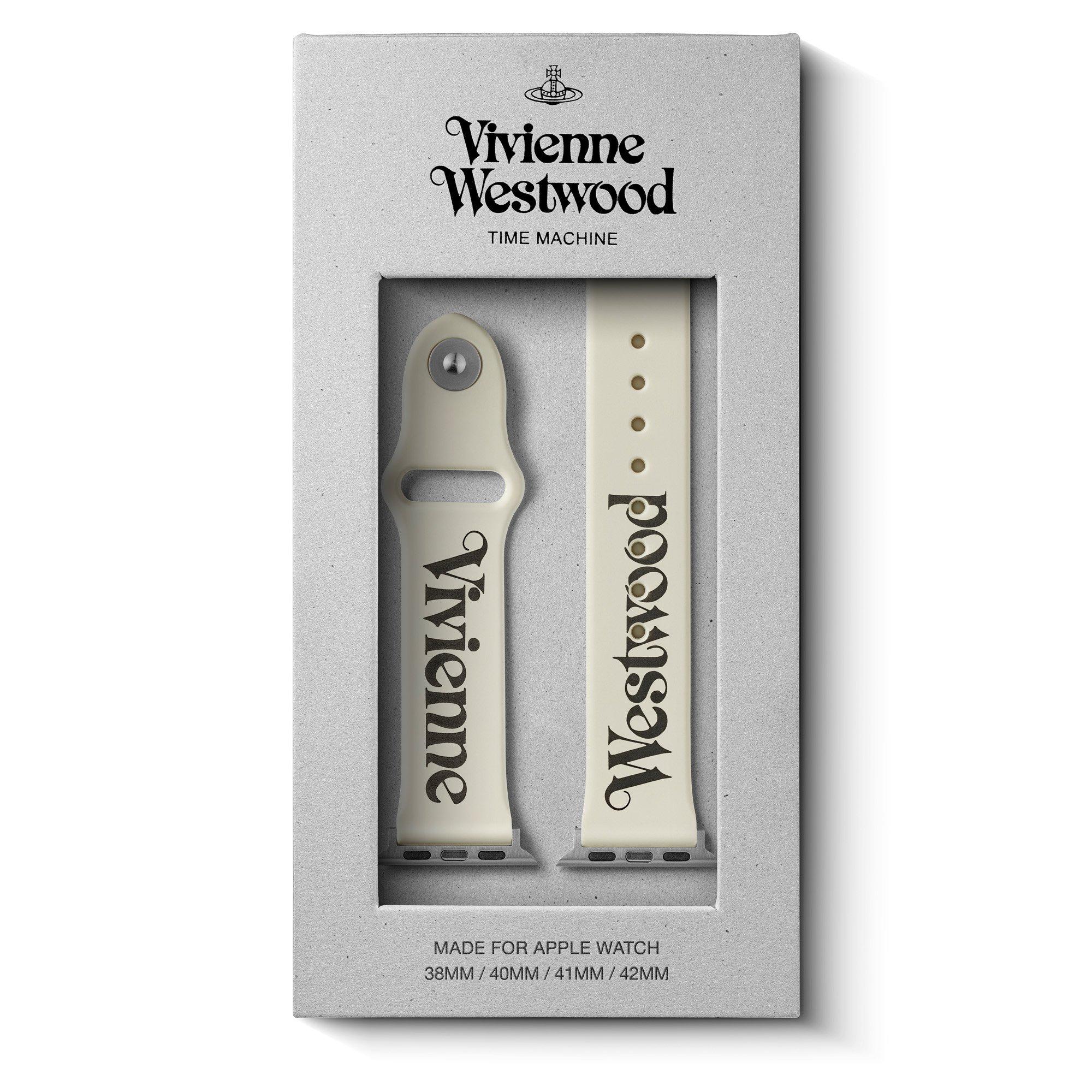 Cream - Vivienne Westwood - Viv Apple Watch Strap 71 - 4