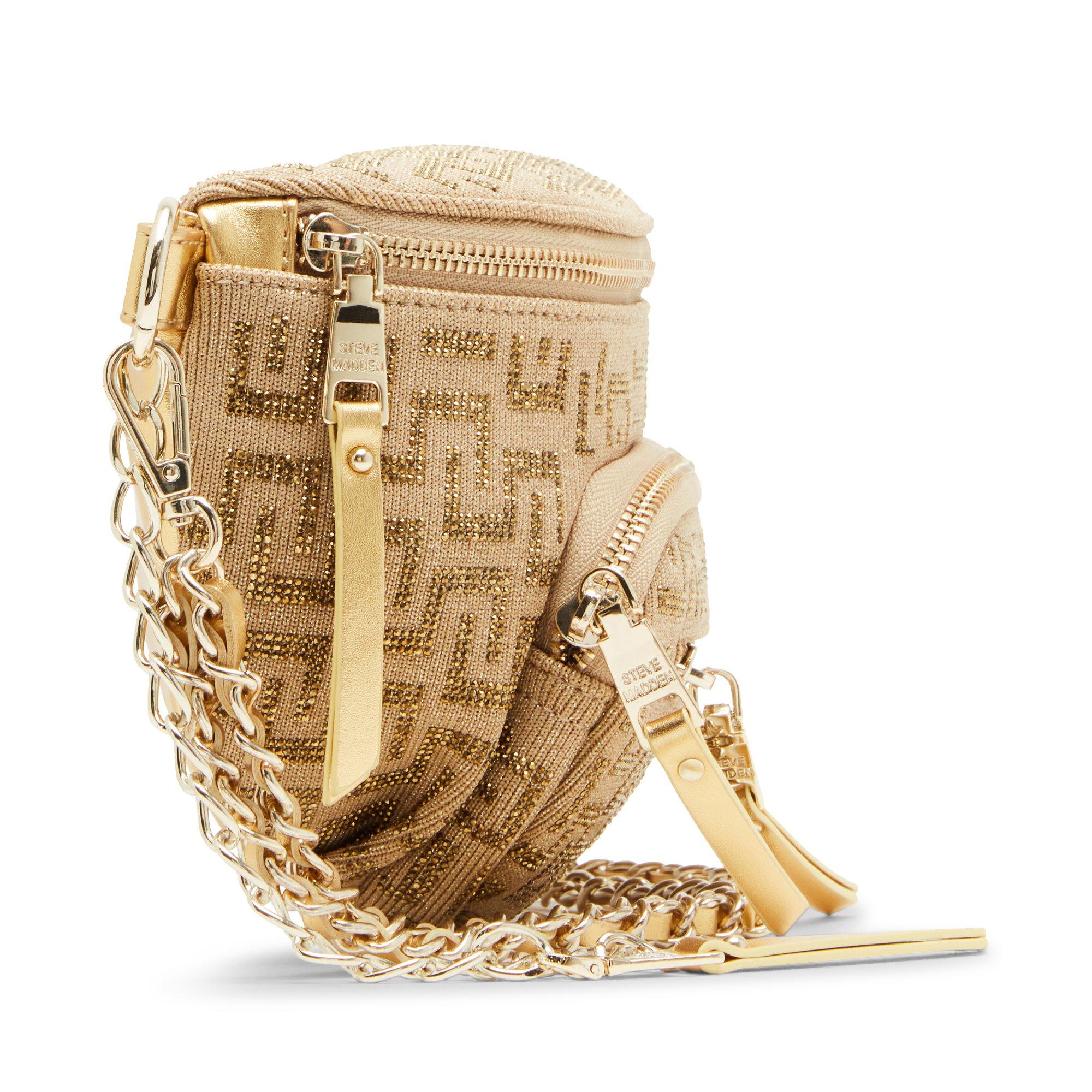 GOLD - Steve Madden - Women's Bmaxima Crossbody Bag - 4