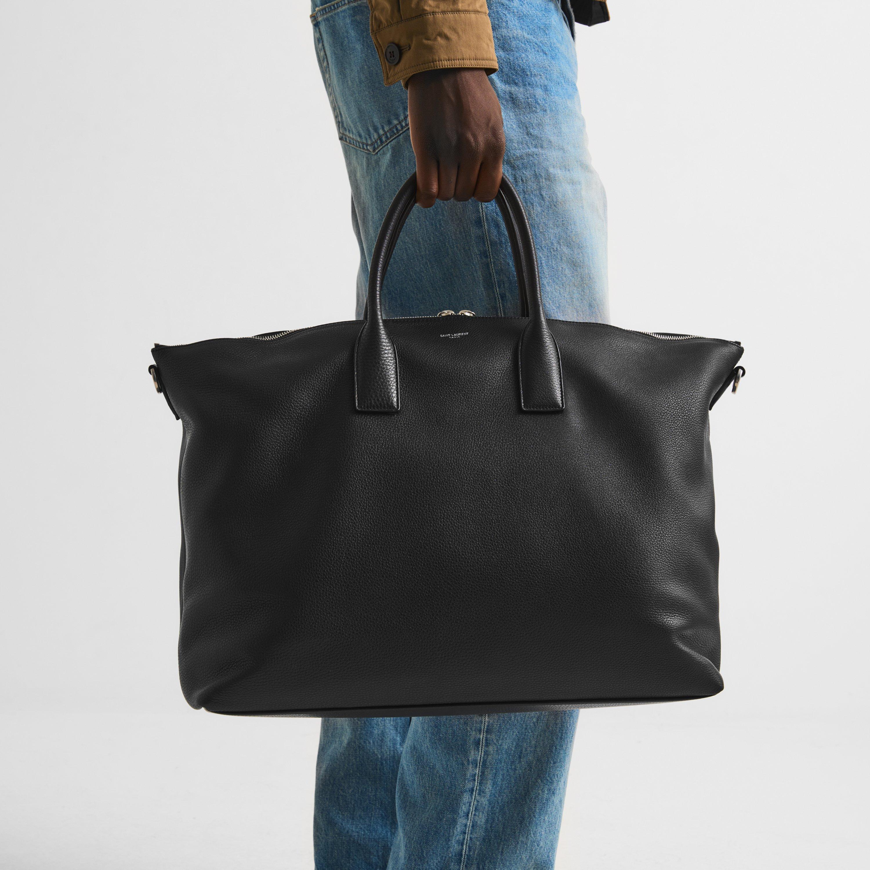 Black - Saint Laurent - Men's Duffle Bag - 3