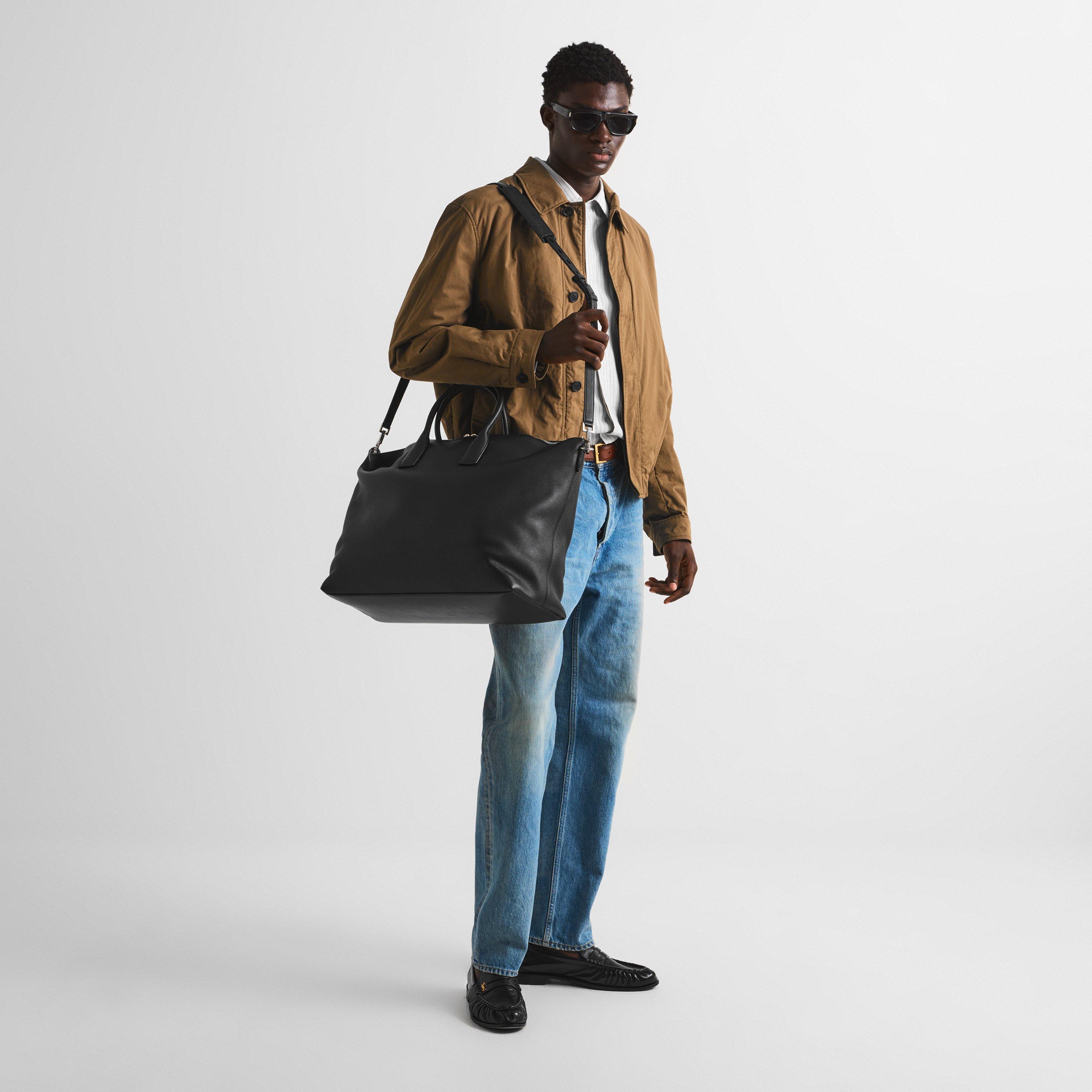 Black - Saint Laurent - Men's Duffle Bag - 6