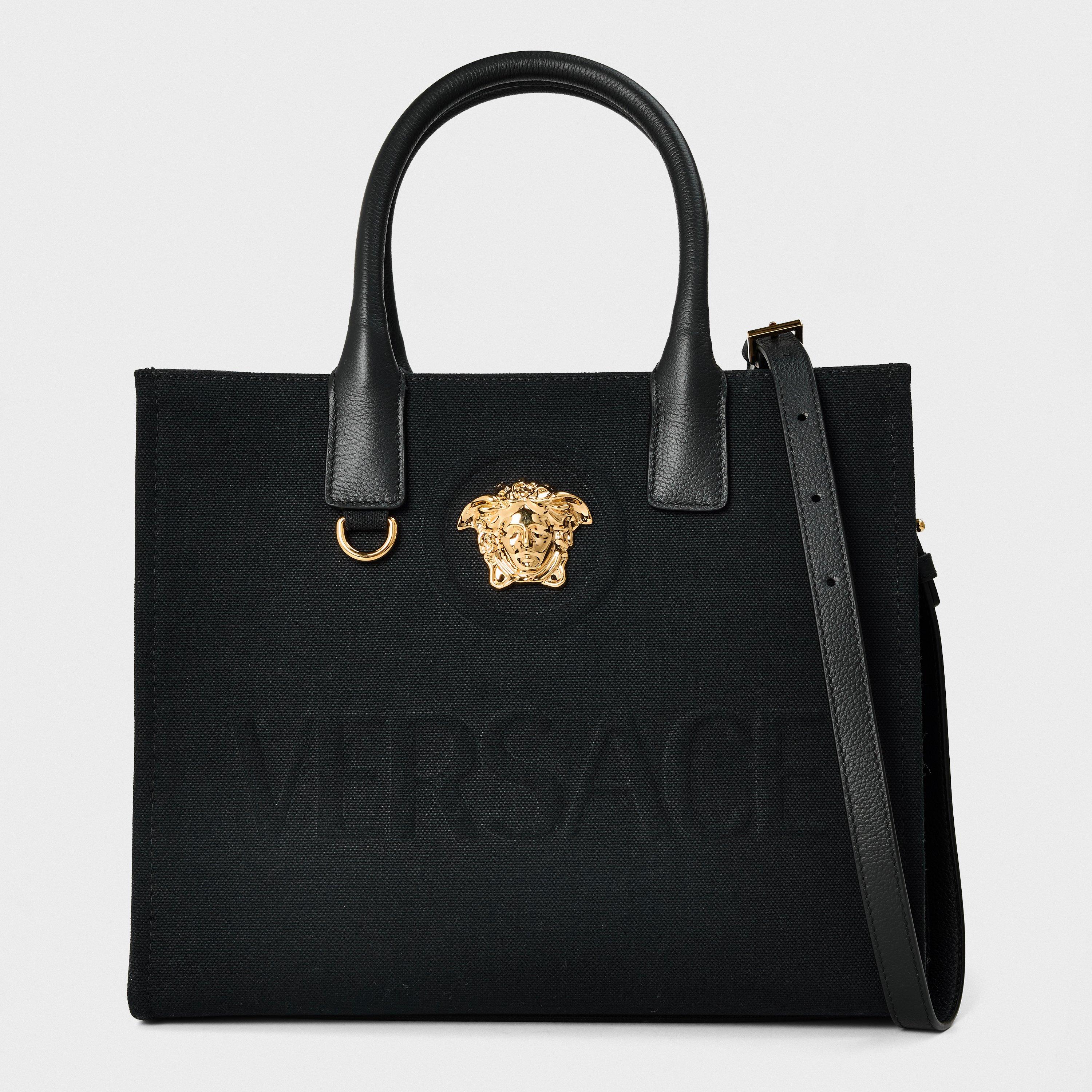 Black/Gold - Versace - Women's Tote Bag - 1