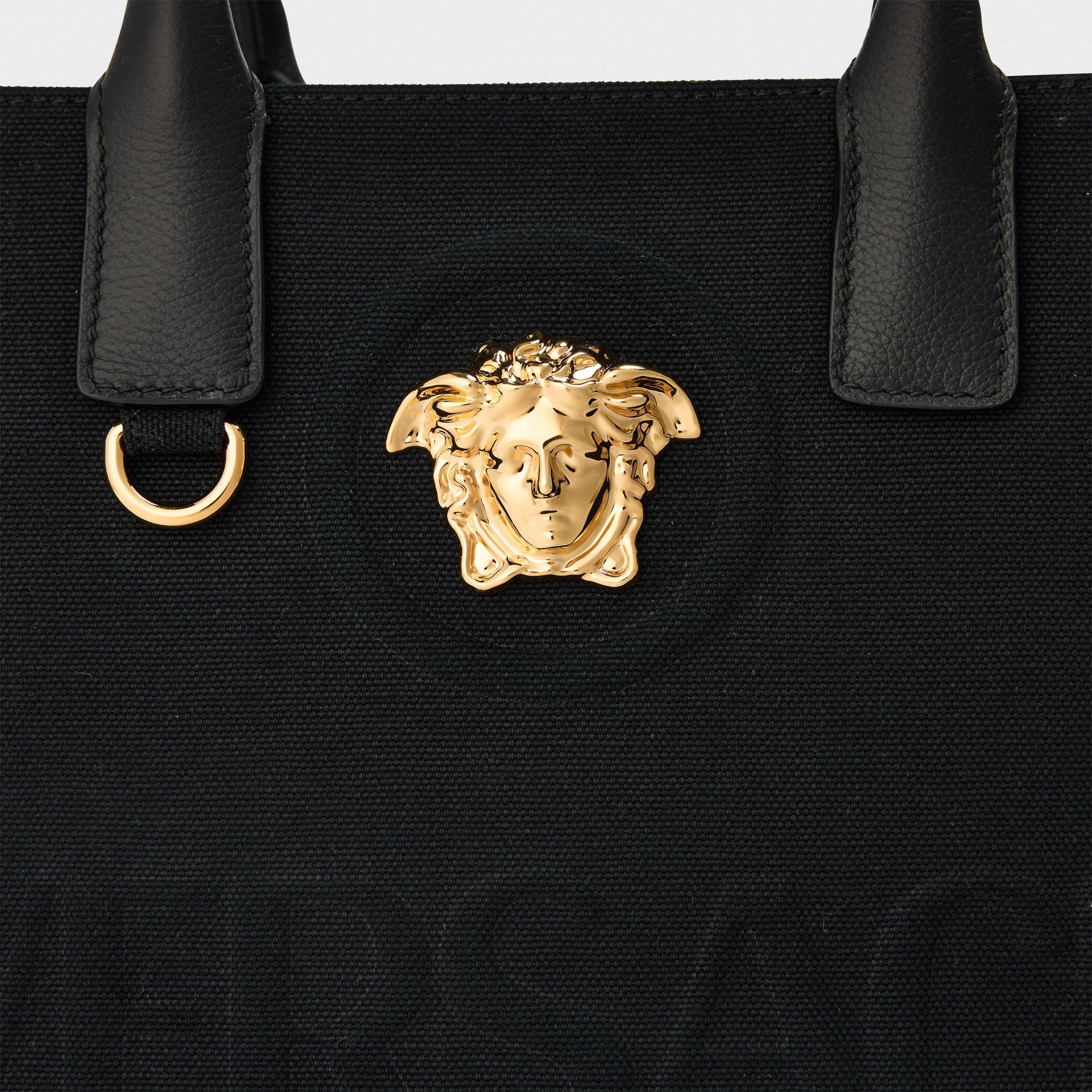 Black/Gold - Versace - Women's Tote Bag - 4