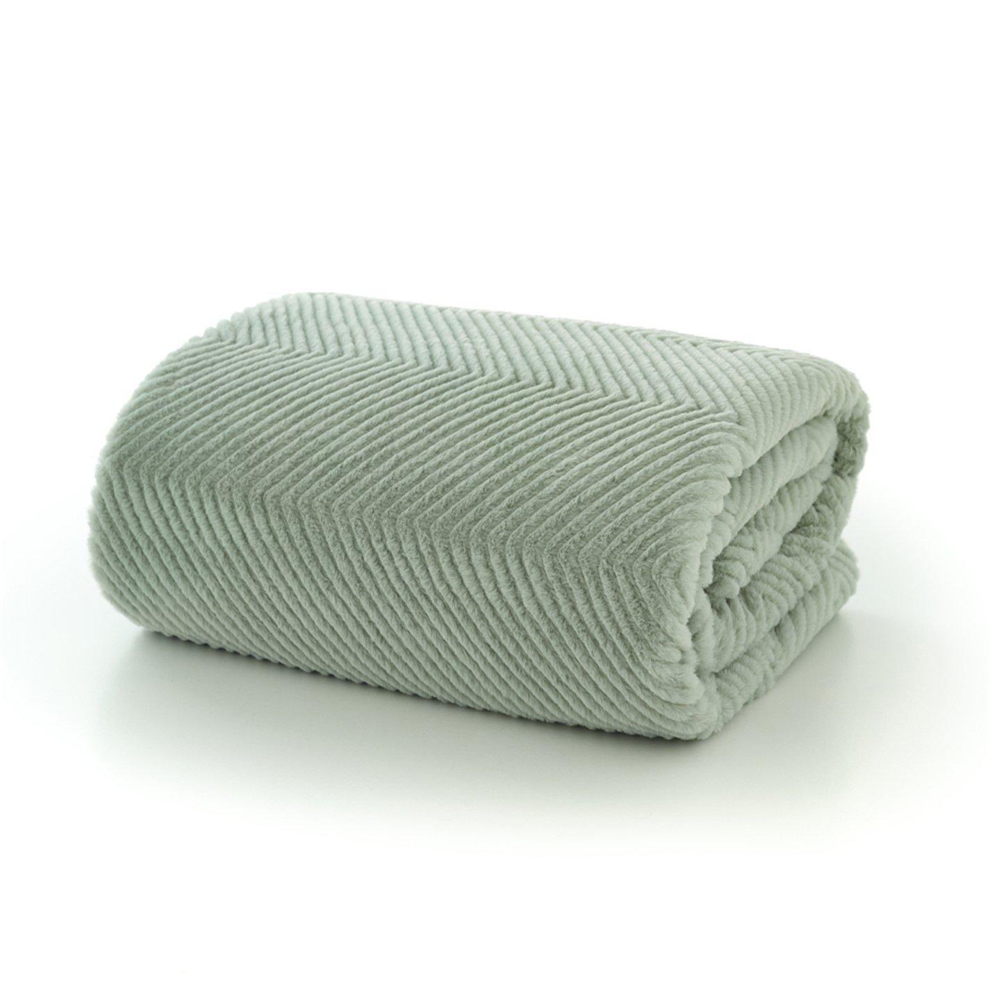 Green - The Lyndon Company - Burghley Throw - 130x170cm - 2
