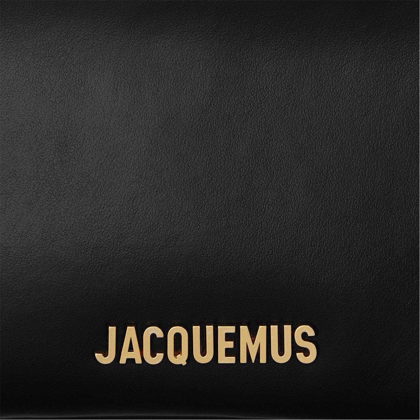 Black - Jacquemus - Womens Beaded Cotton Le Bisou Perle Shoulder Bag - 2
