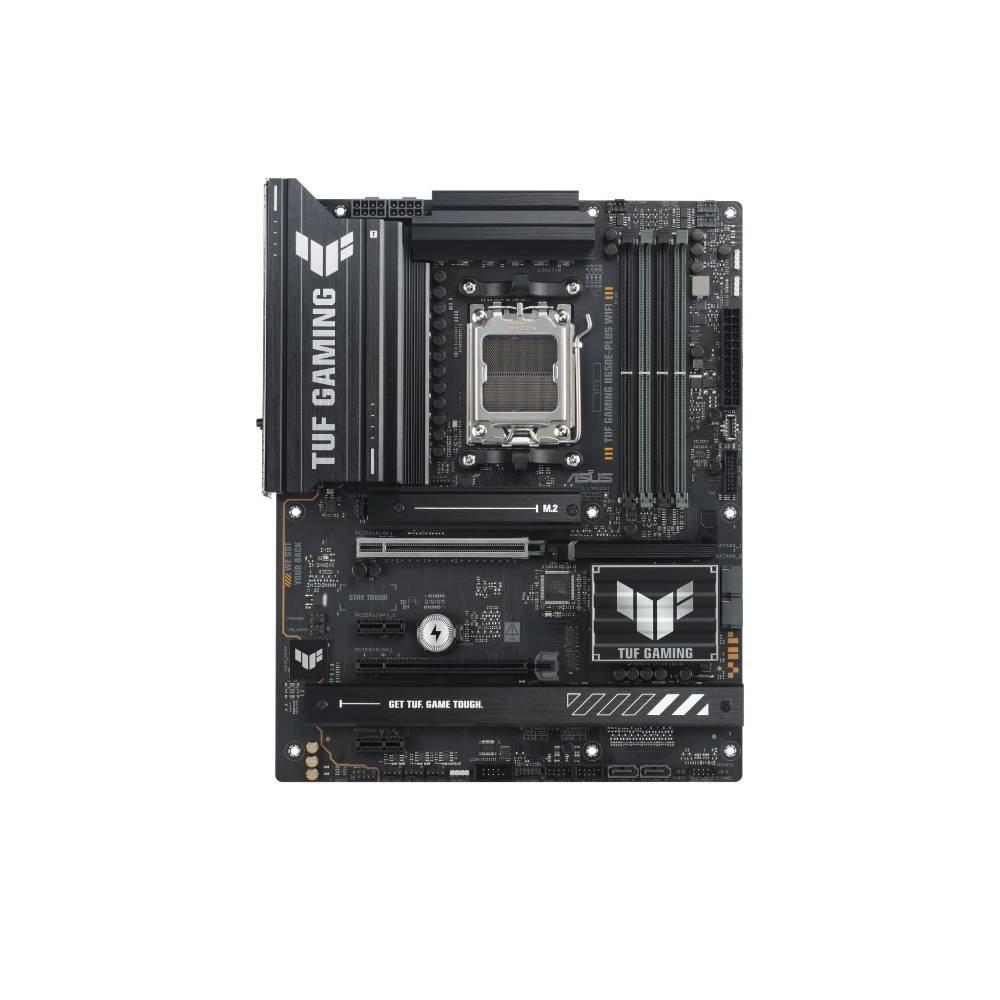 Preto - ASUS - ASUS TUF GAMING B650E-PLUS WIFI - AMD Motherboard - 3