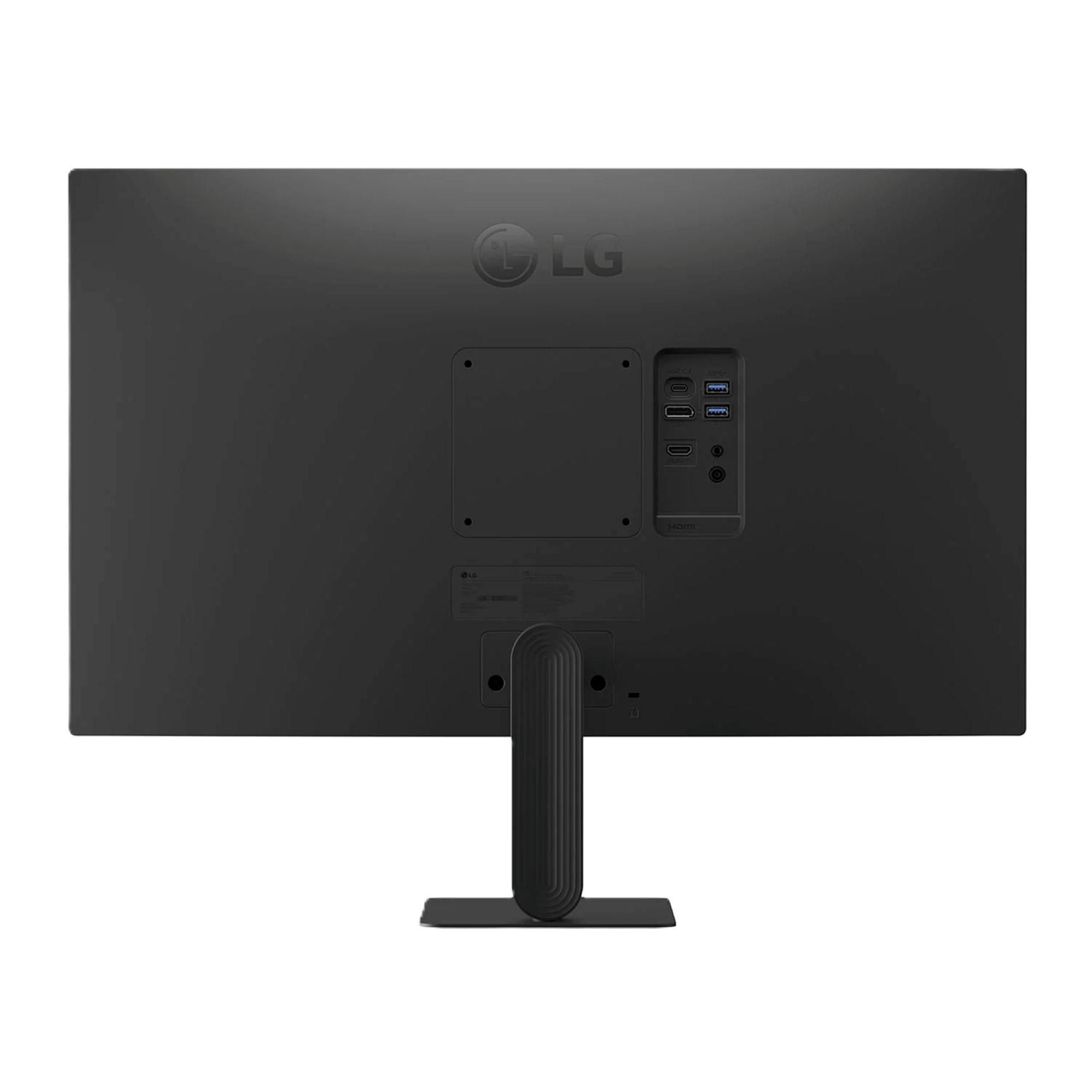 Black - LG - LG 27U730B-B 27 Inch UltraFine 4K UHD IPS USB-C Monitor - 4