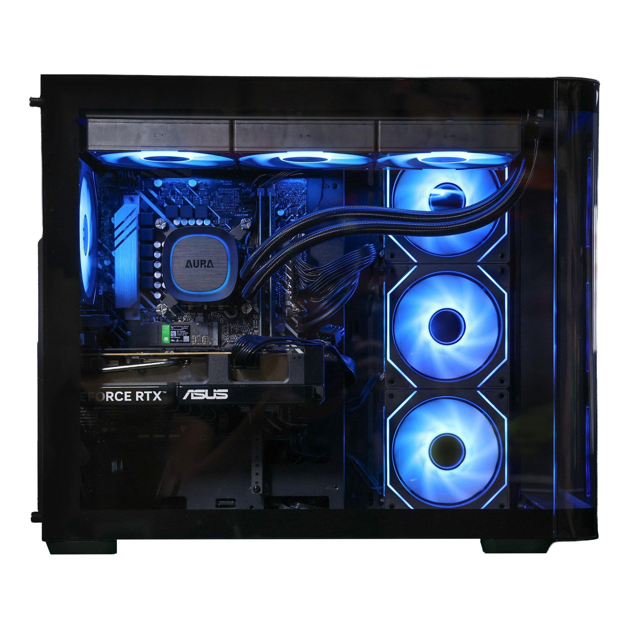 Schwarz - Entity - Entity Vortex Gaming Desktop i5-12400F RTX 5060Ti - 3