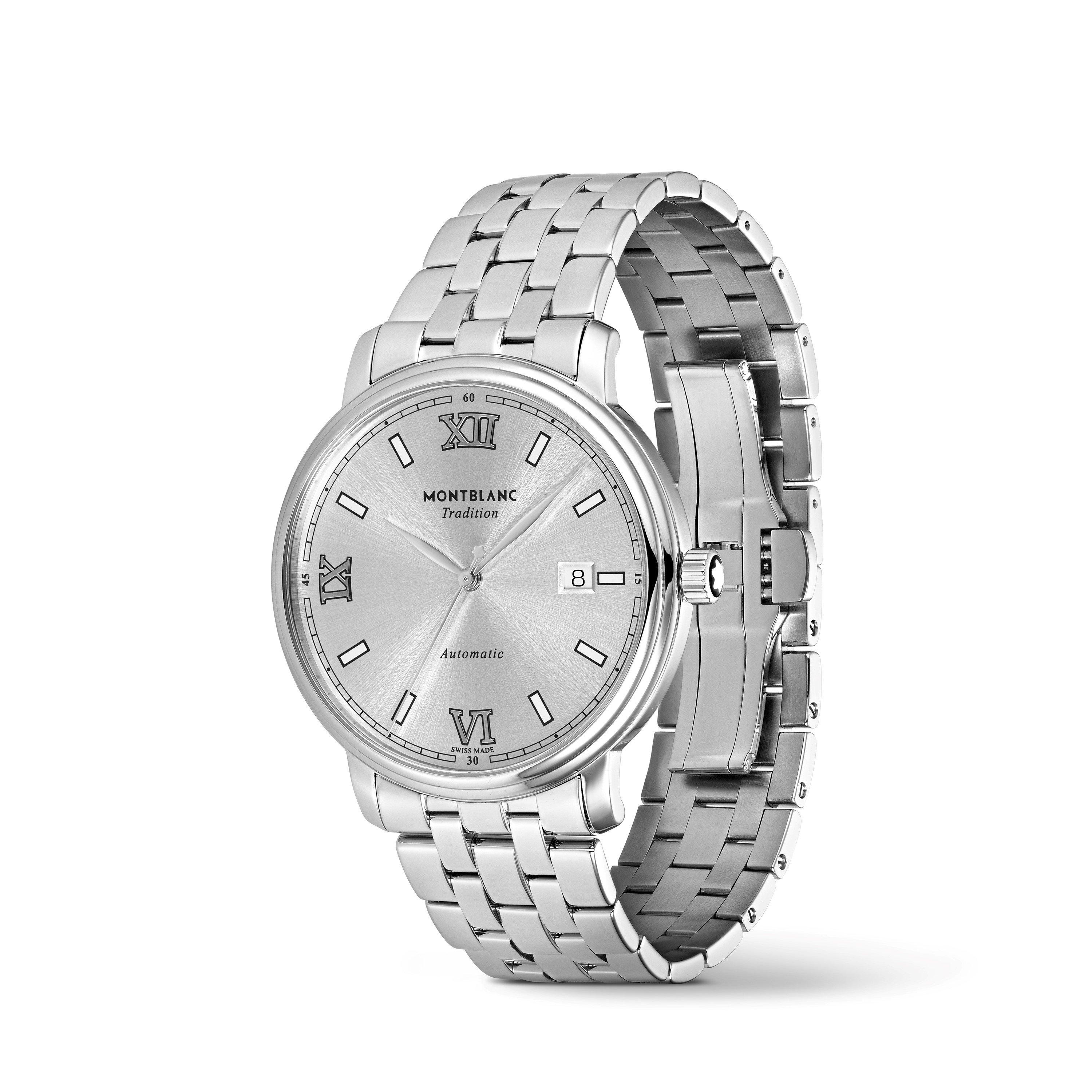 Silver - Montblanc - Tradition Watch 99 - 2