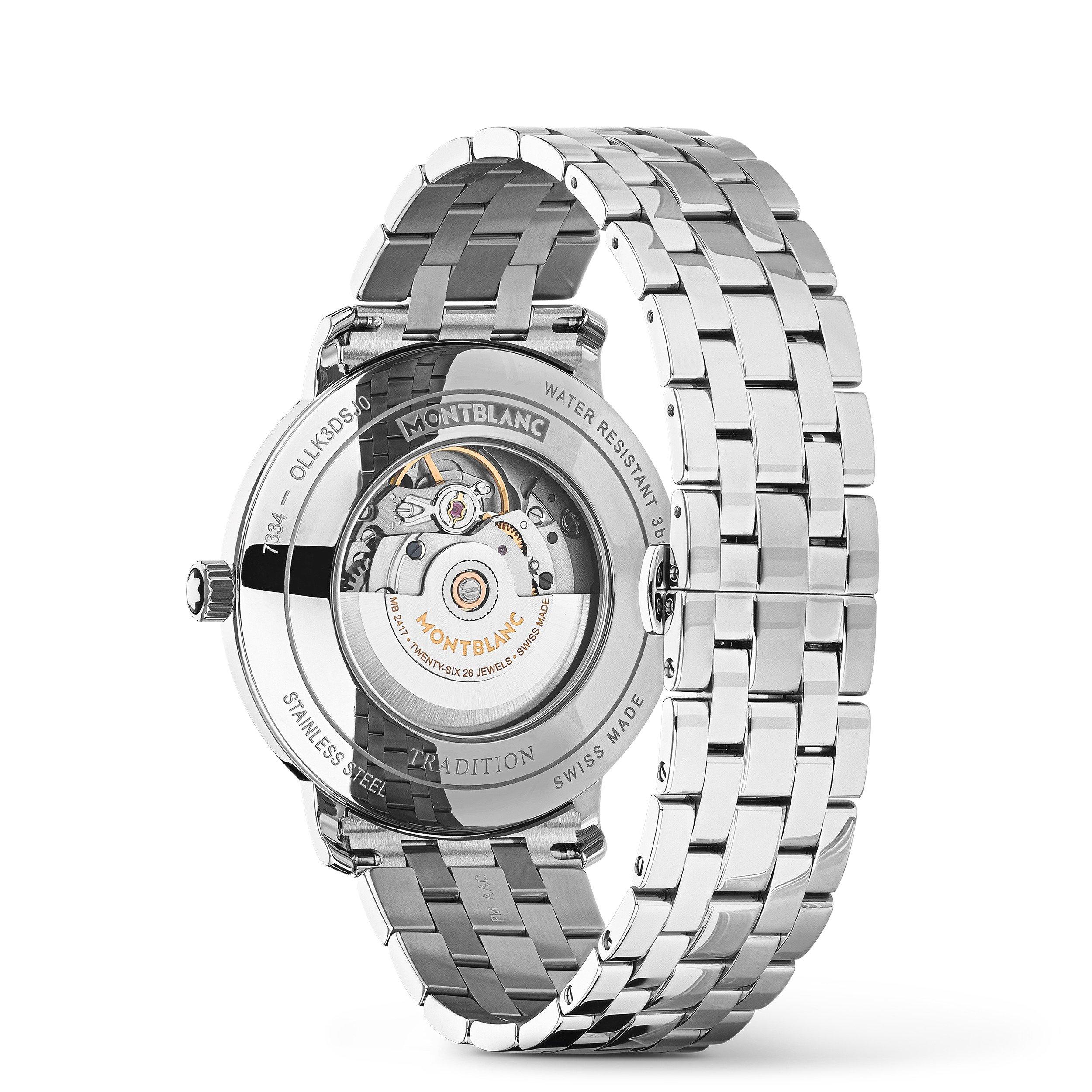 Silver - Montblanc - Tradition Watch 99 - 4