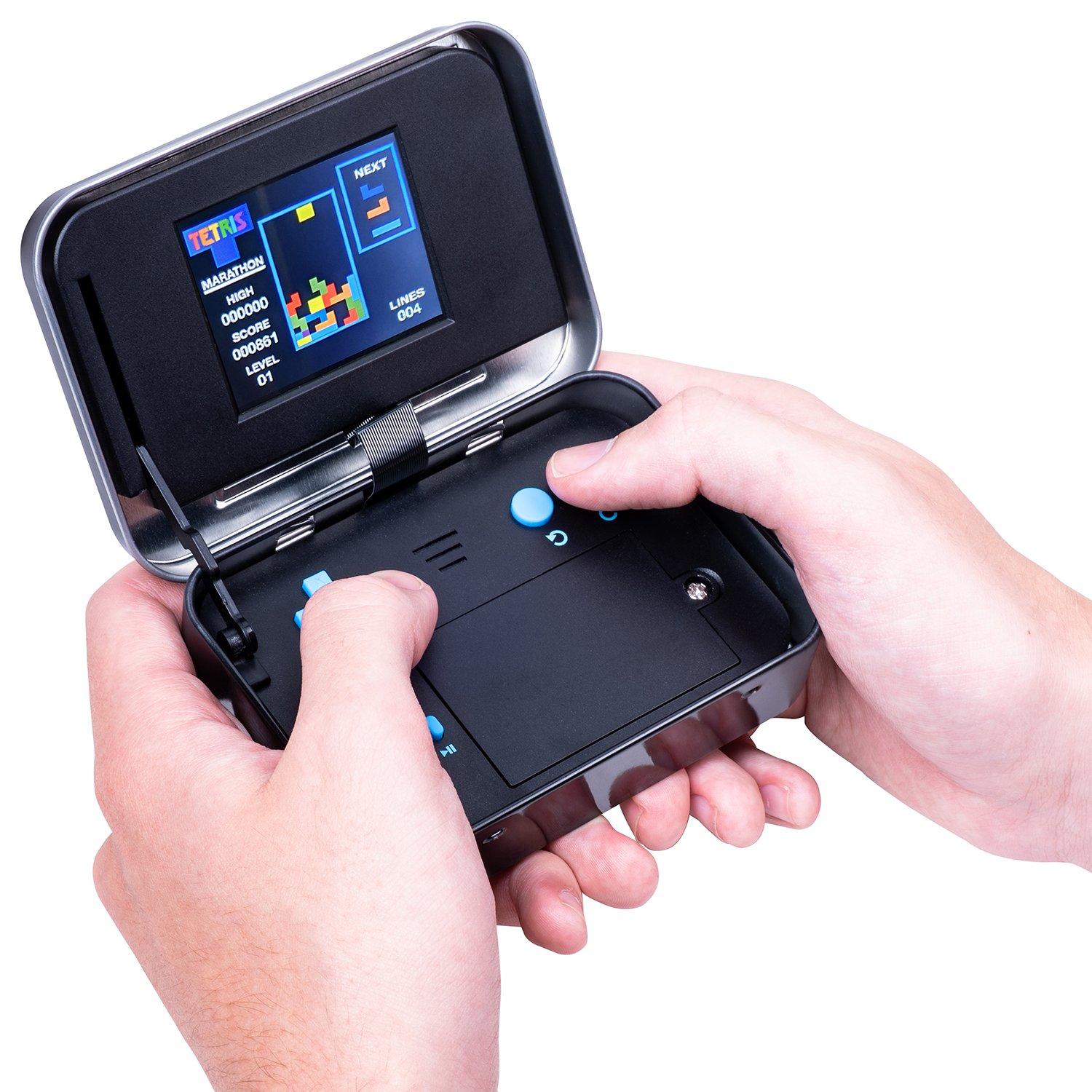 Blue - Tetris - Arcade in a Tin Retro Game - 3