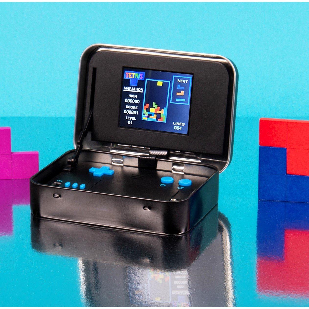 Blue - Tetris - Arcade in a Tin Retro Game - 4