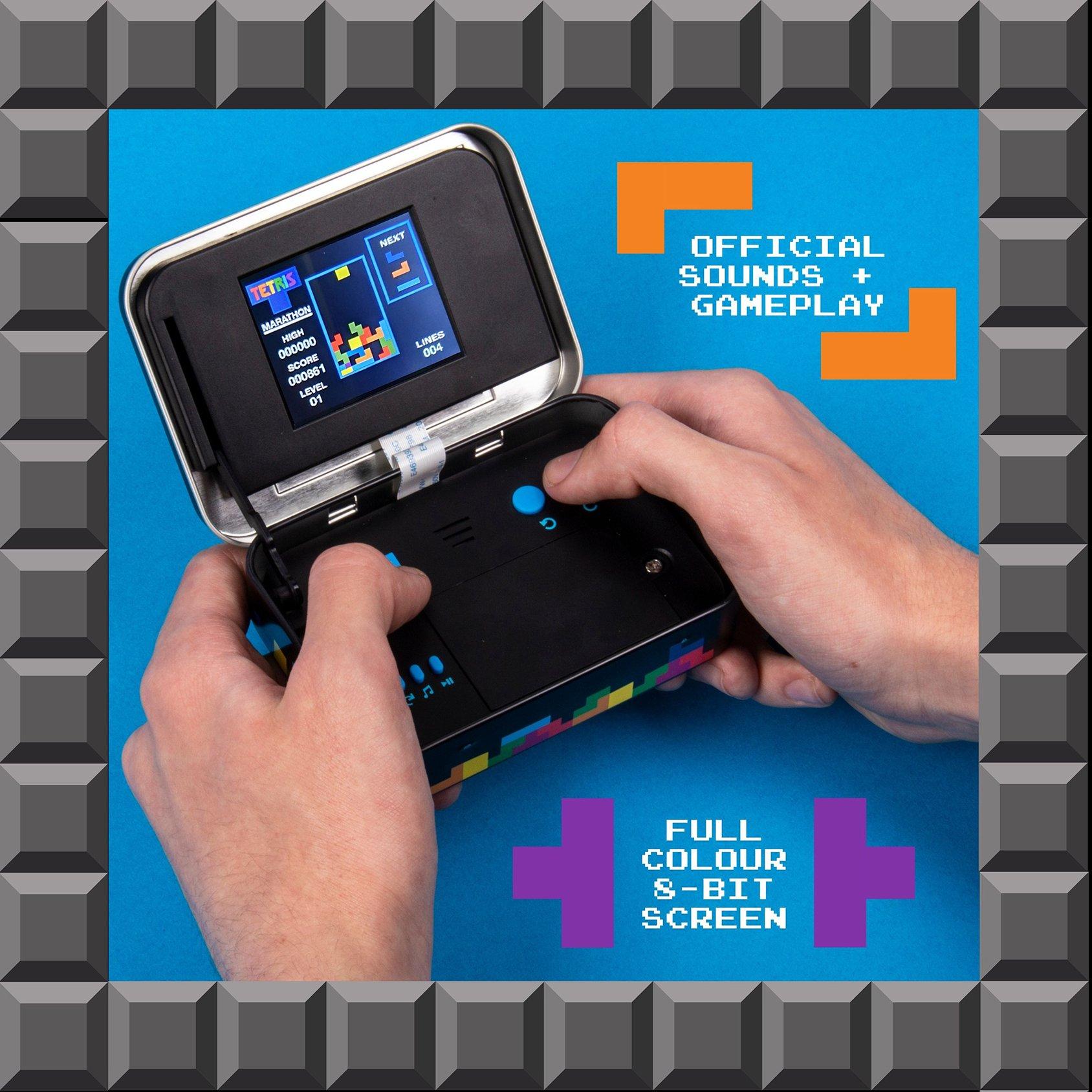 Blue - Tetris - Arcade in a Tin Retro Game - 6