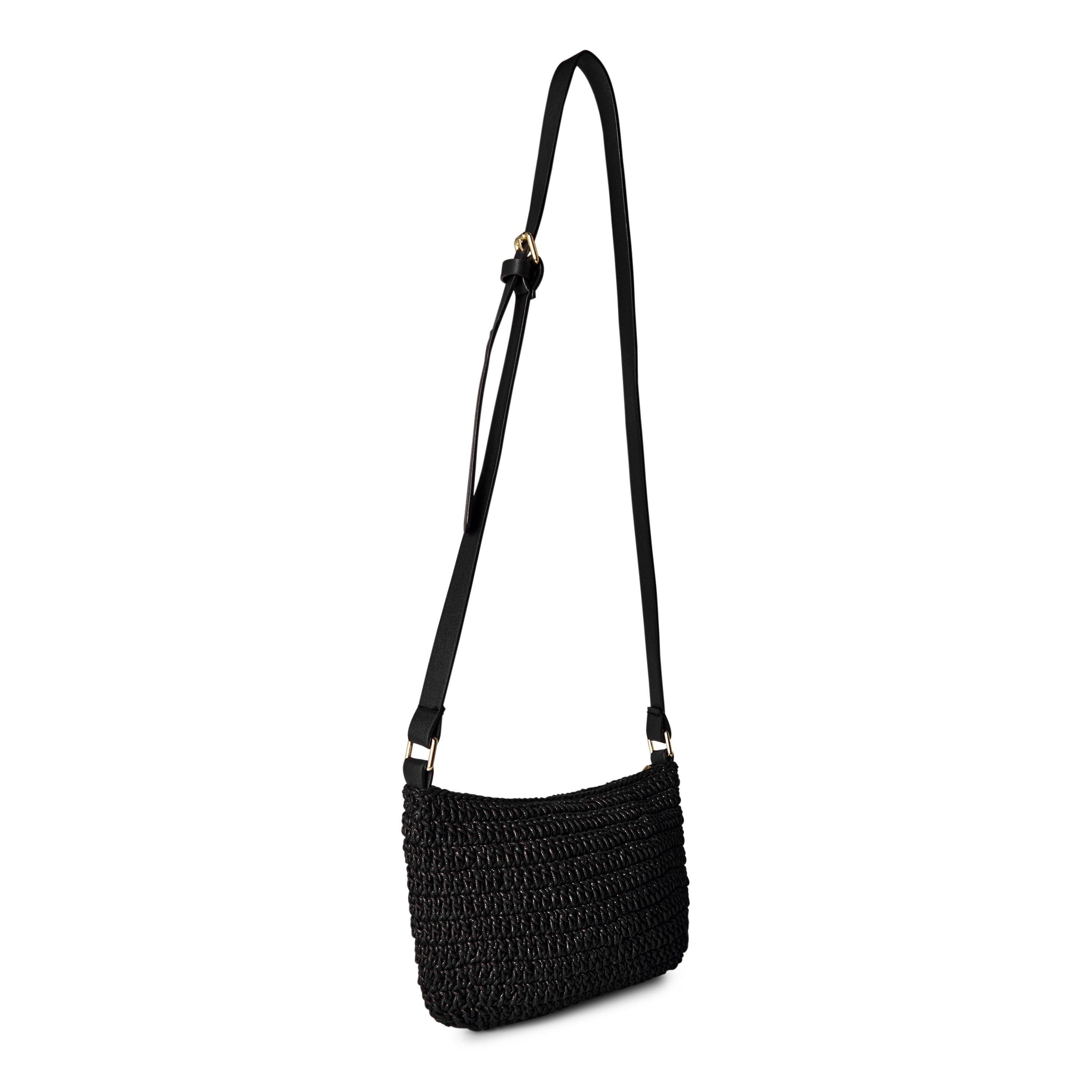 Zwart - Biba - Women's Crescent Cross Body Bag - 2