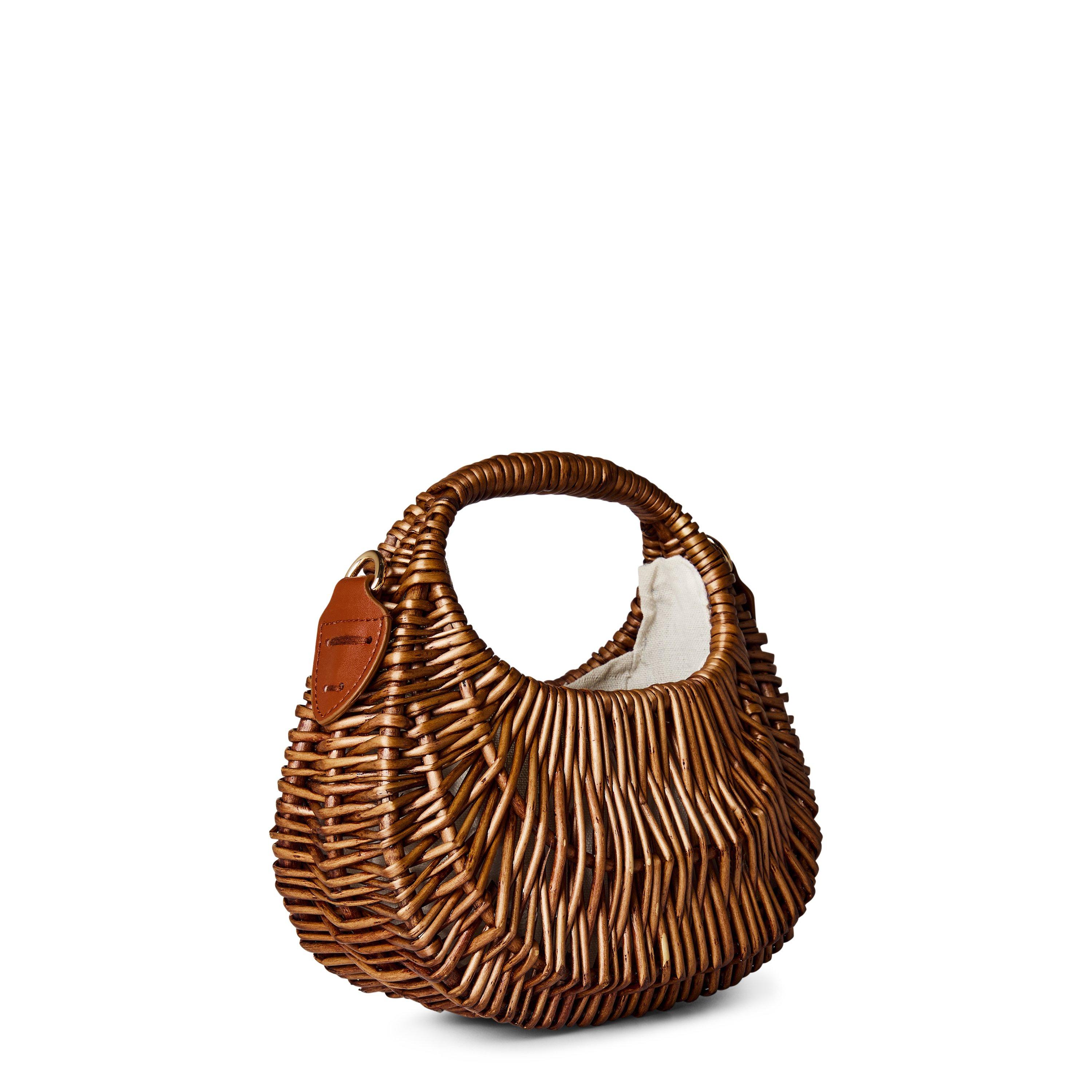 Natural - Biba - Women's Wicker Shoulder Bags - 2