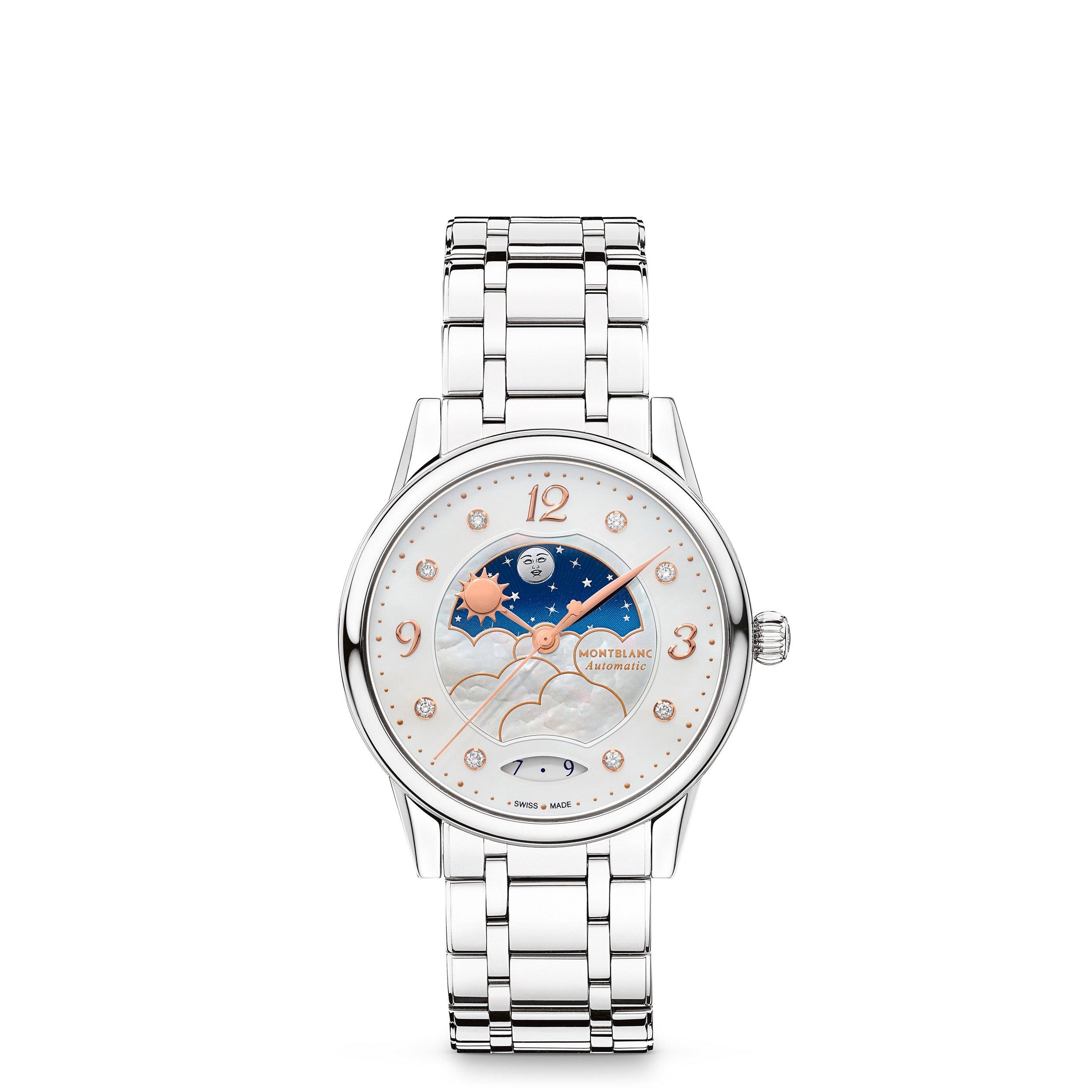 Montblanc Boheme Automatic Analogue Watch - White/Silver