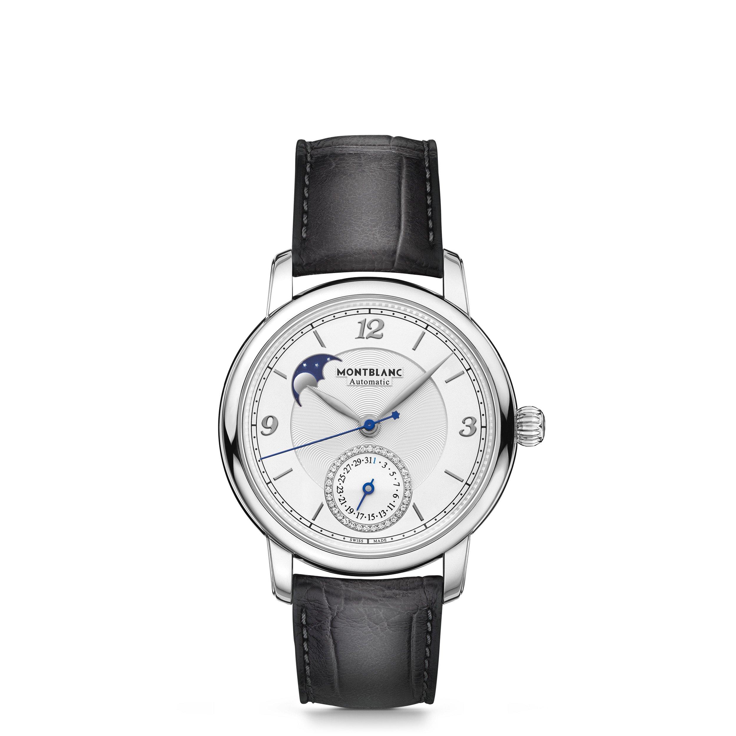 Montblanc Star Legacy Automatic Watch - White/SIlver