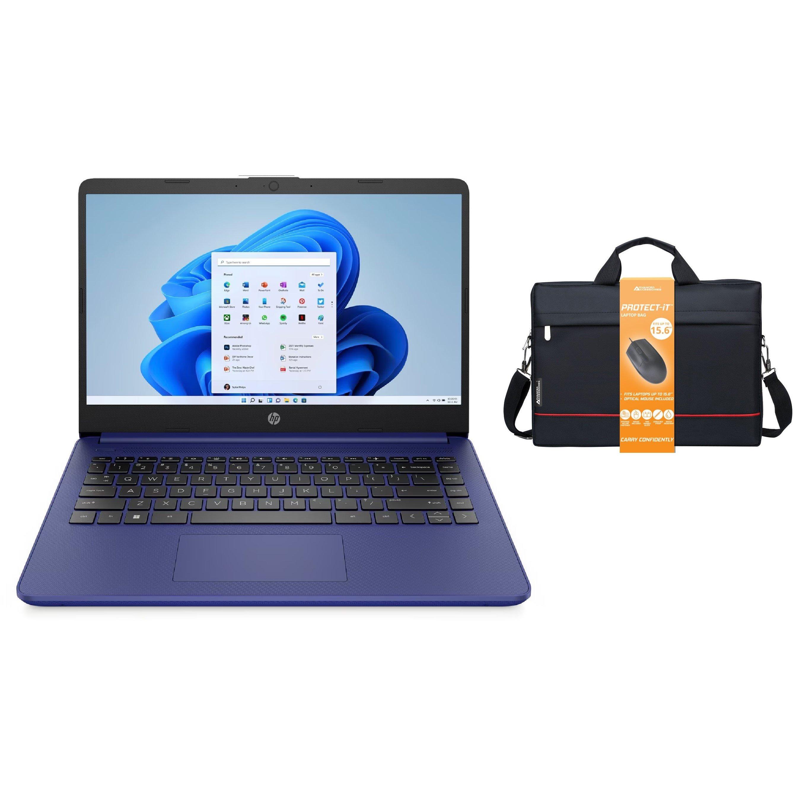 HP HP 14 Laptop - Celeron, 4GB, 128GB, Win 11 Bundle