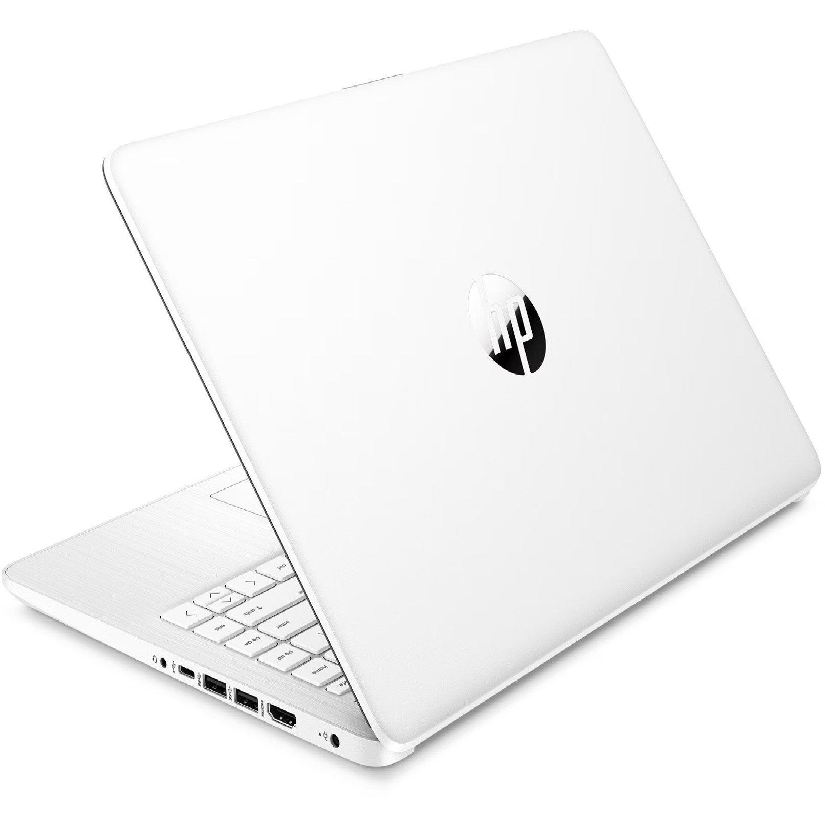 White - HP - HP 14s Laptop - Intel Celeron 4GB 128GB Win 11 - 4