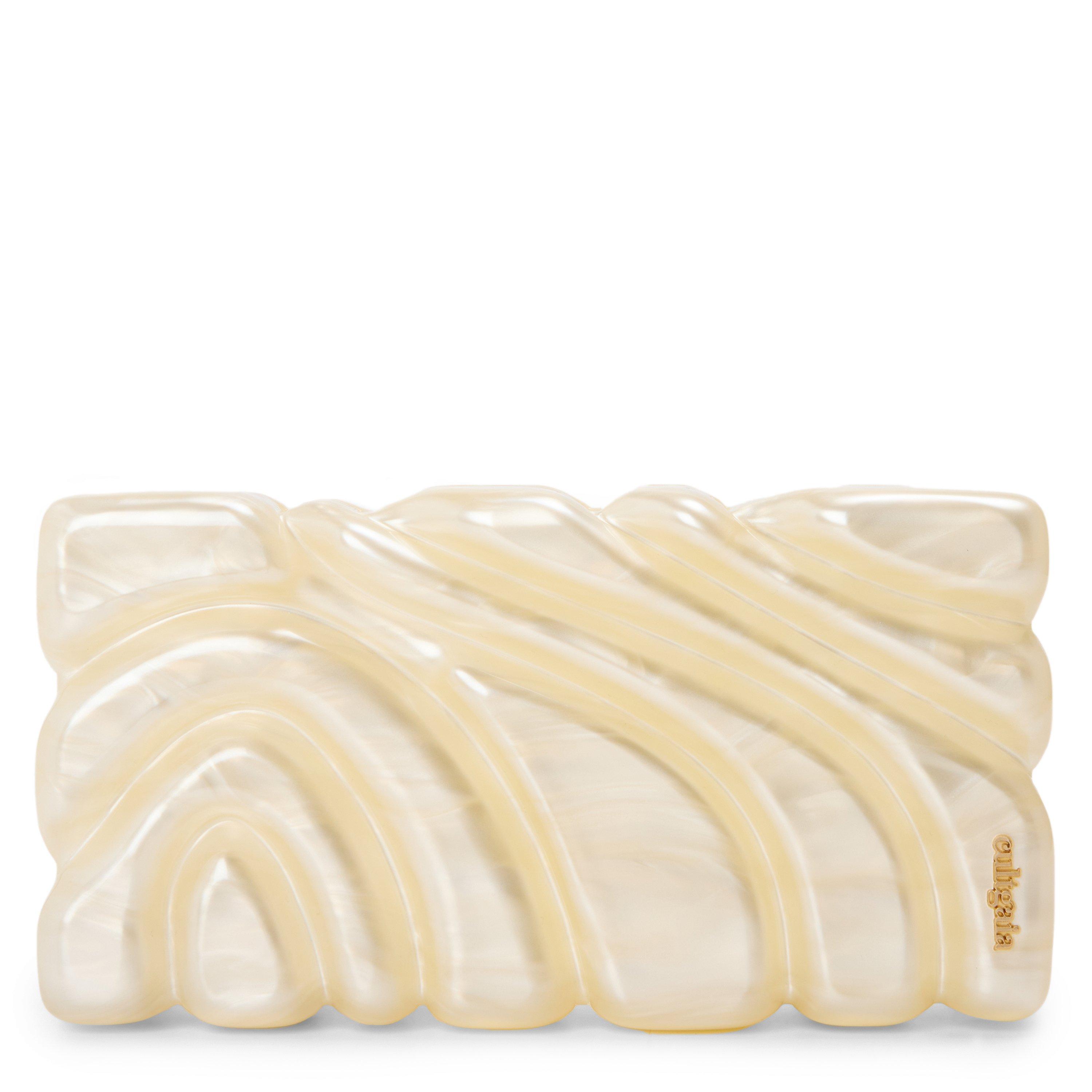 Cult Gaia Women's Aura Clutch Bag - Ivory