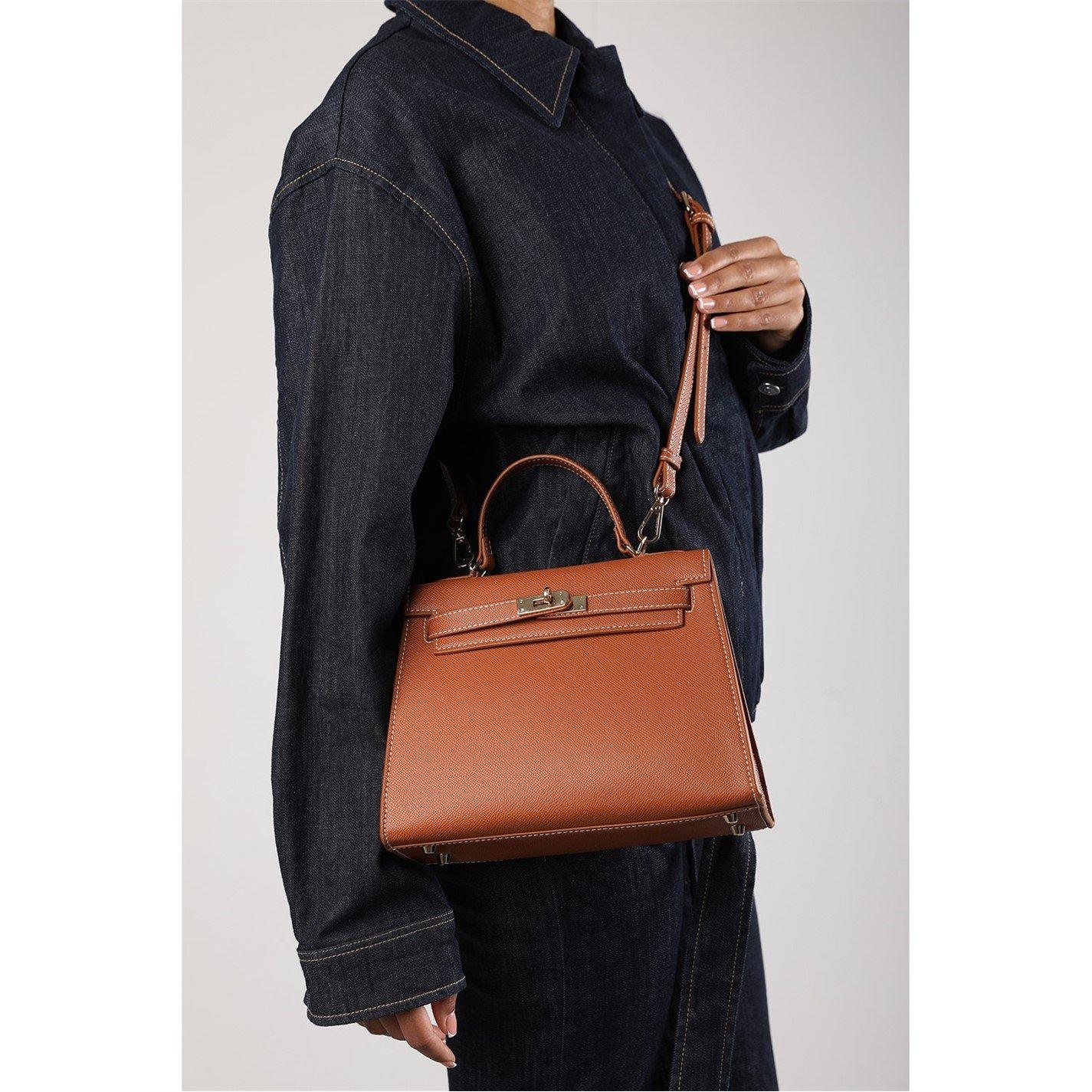 Bruin - Wheres That From - Wheres Top Handle Satchel Mini Tote Bag with Turn-Lock - 2