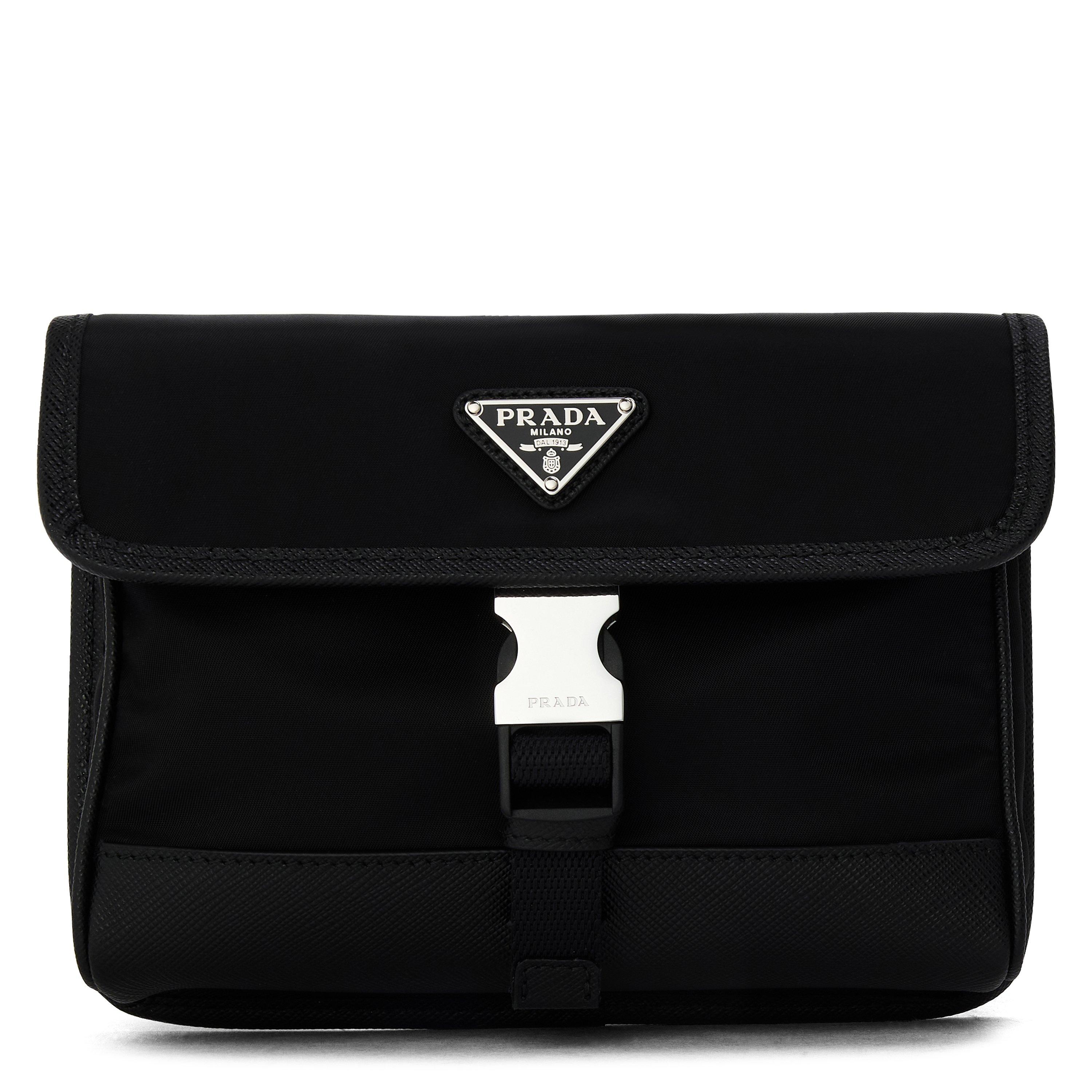 Black - Prada - Prada Nylon Cross Sn62 - 1