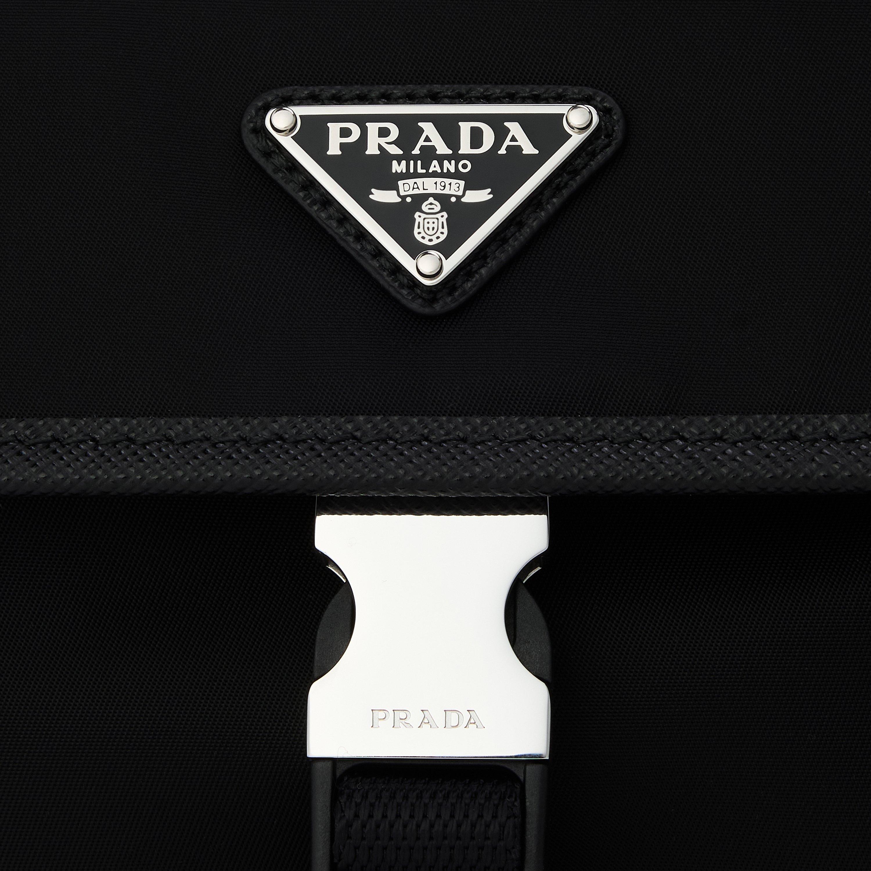 Black - Prada - Prada Nylon Cross Sn62 - 3
