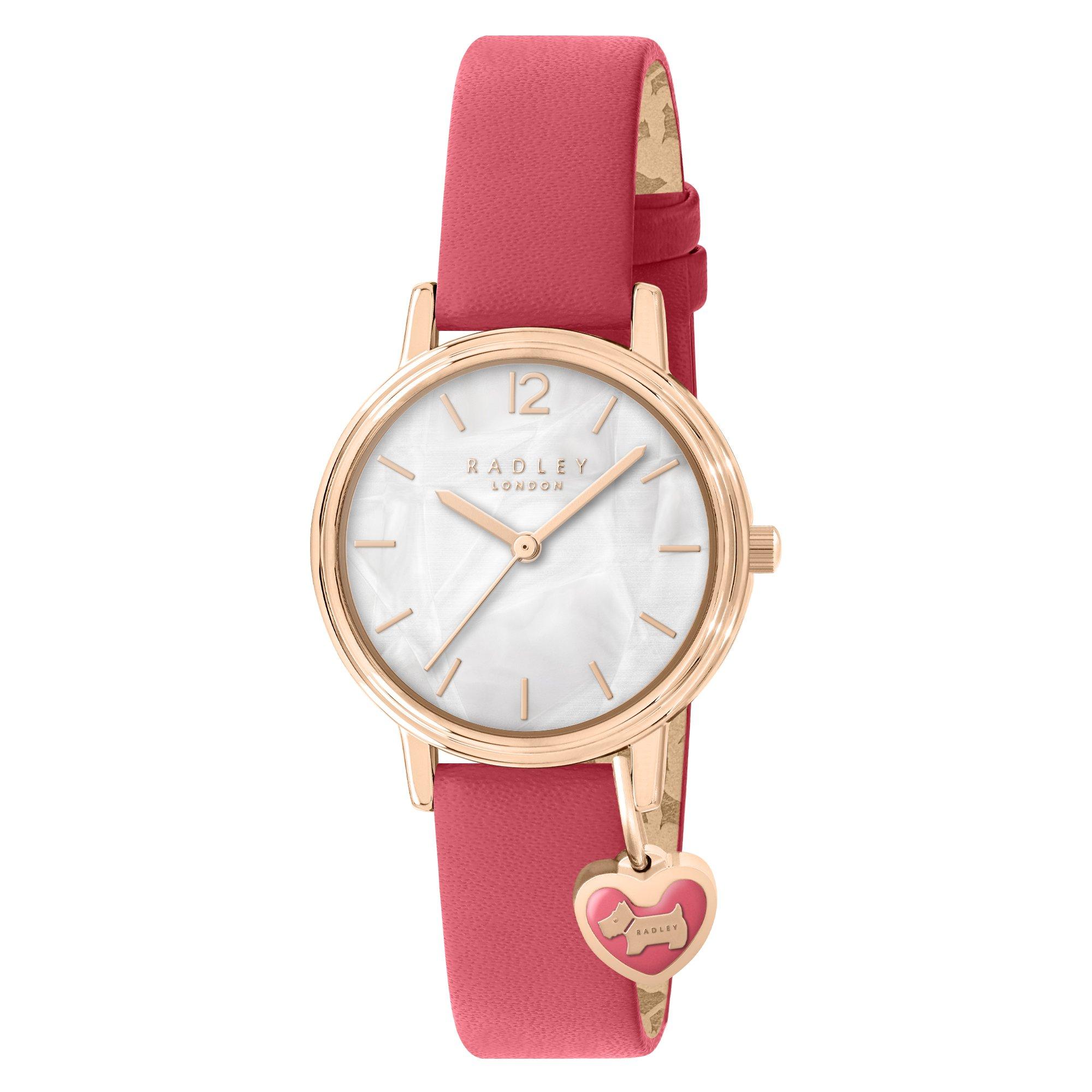 Deep Sea - Radley - Women's Leather Watch Gift Jewellery Set - 2