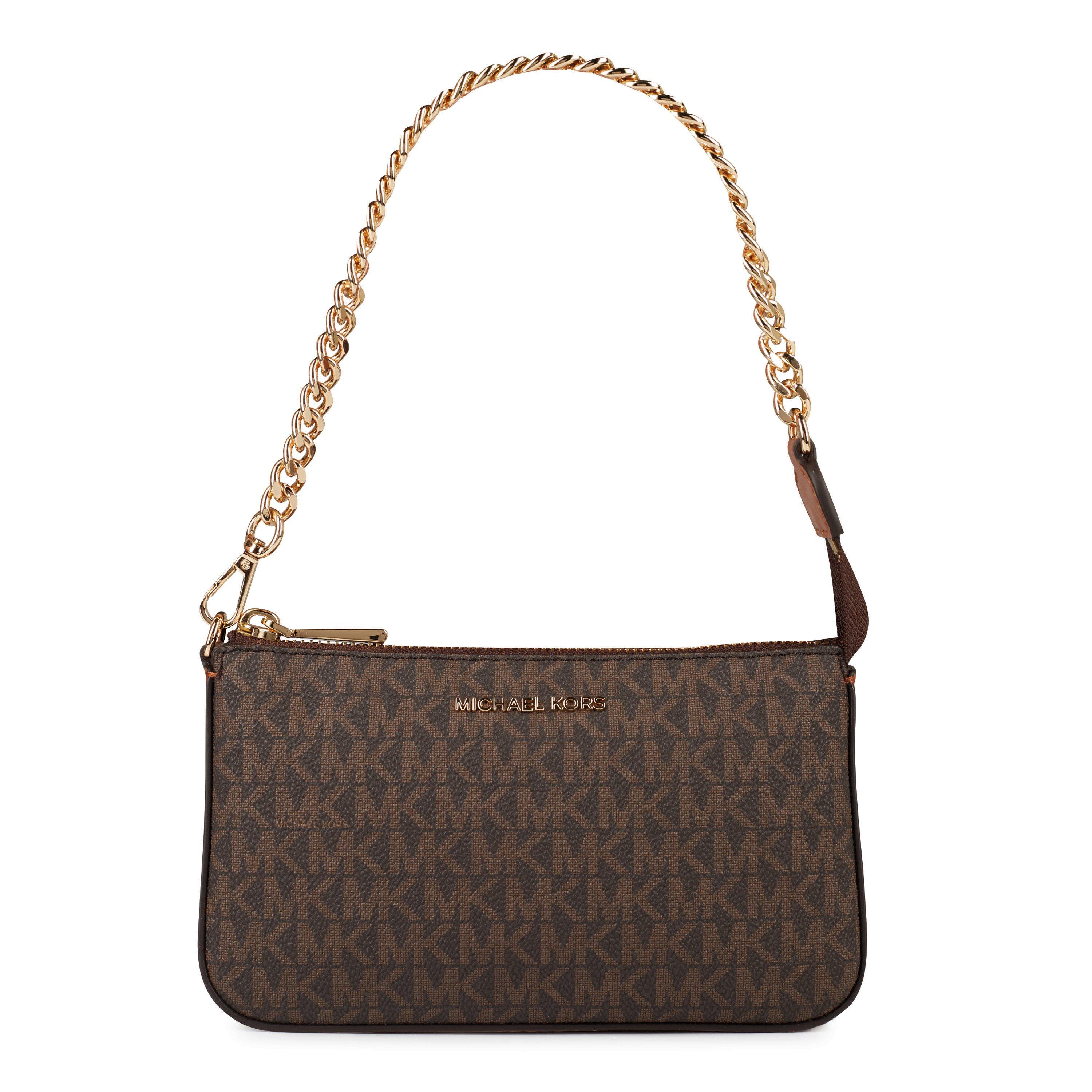Women's Jet Set Signature Chain Clutch Bag