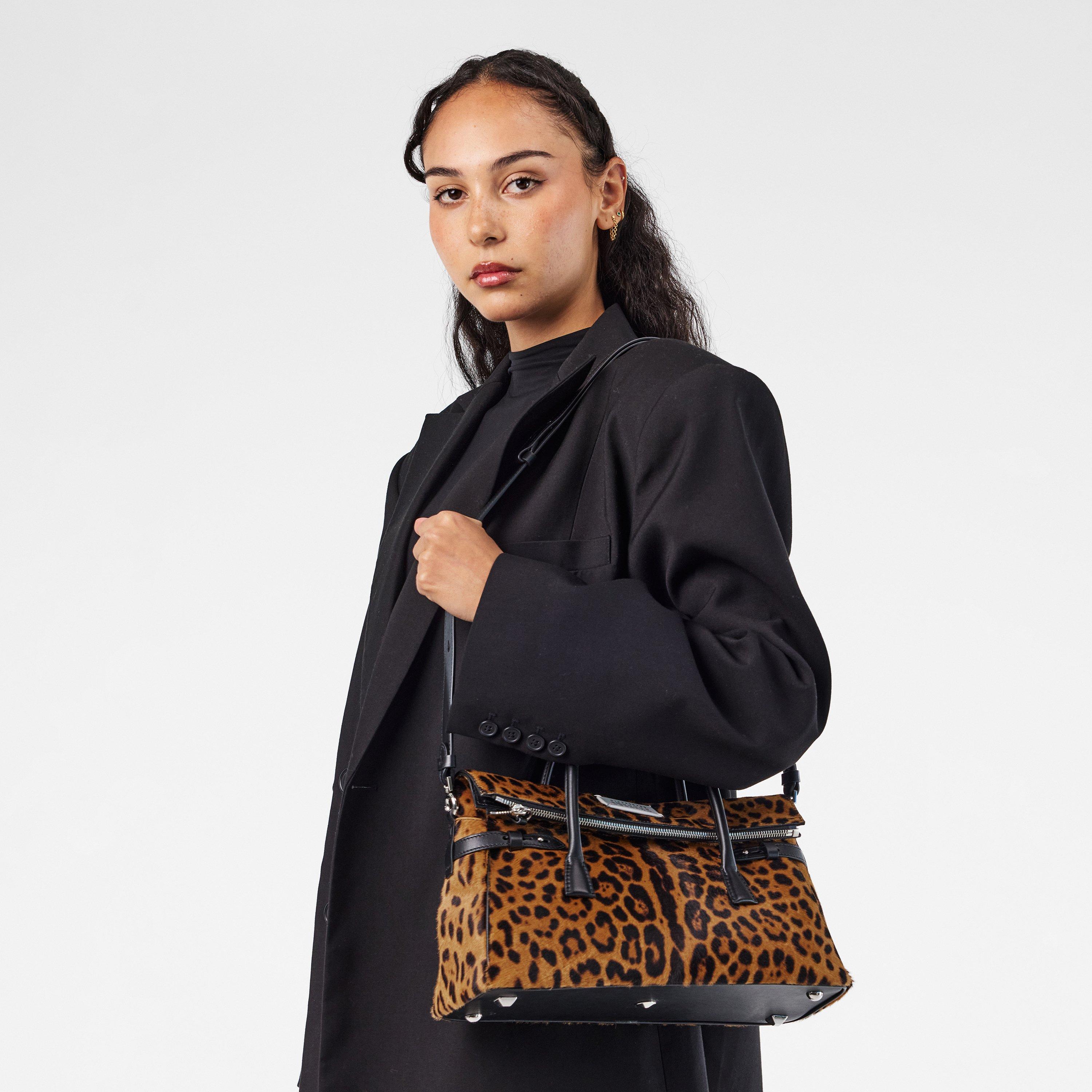 Leopard Black - Maison Margiela - Women's Love to Death Tote Bags - 3