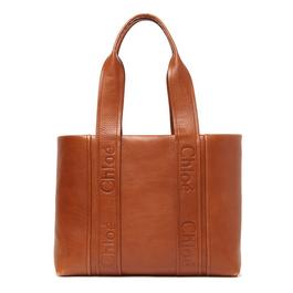 Chloe Leather Woody Tote