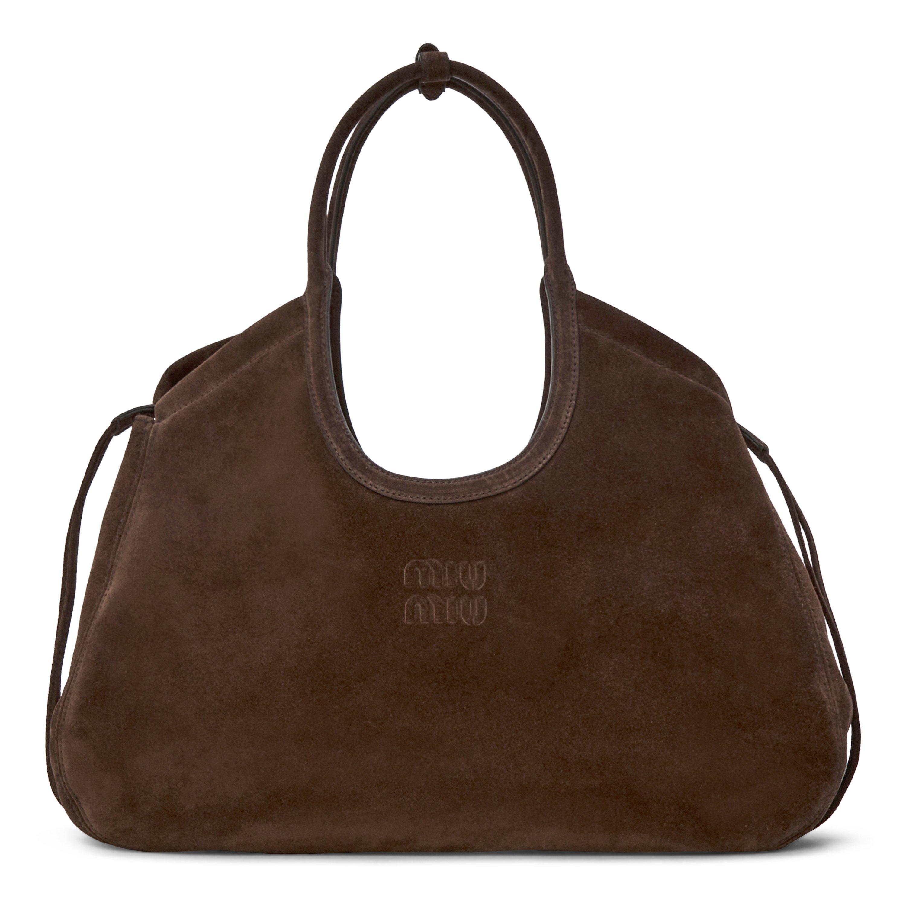 Moro - Miu Miu - Women's Camoscio Suede Shoulder Bag - 1