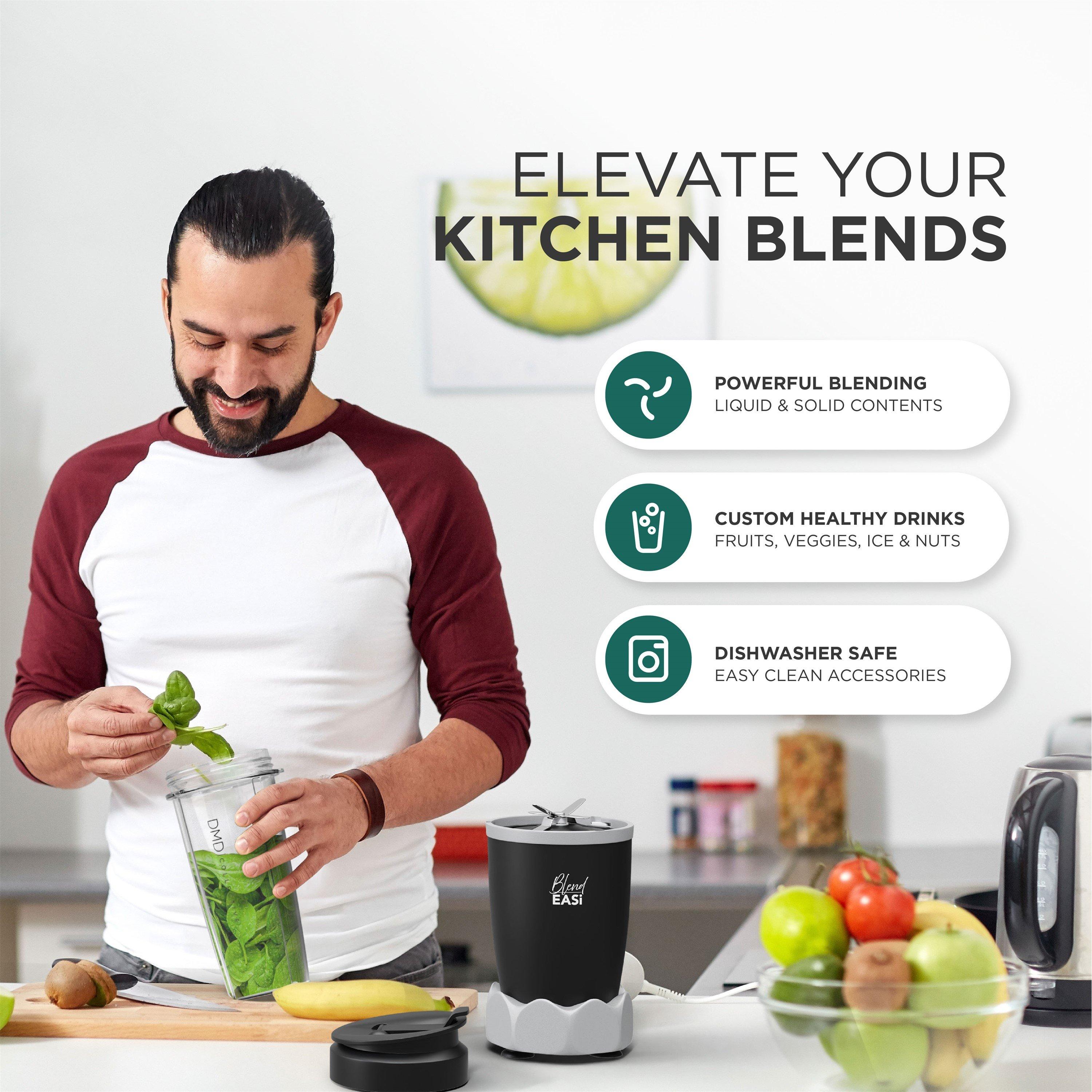 Black - DMD Collective - BlendEasi Nutri Blender Starter Kit - 3