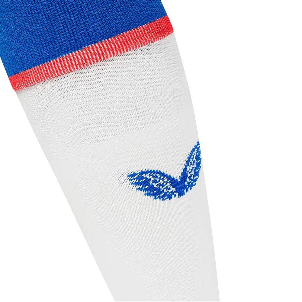 Wit/Blauw - Umbro - Rangers Away Socks 2025 2026 Juniors - 2
