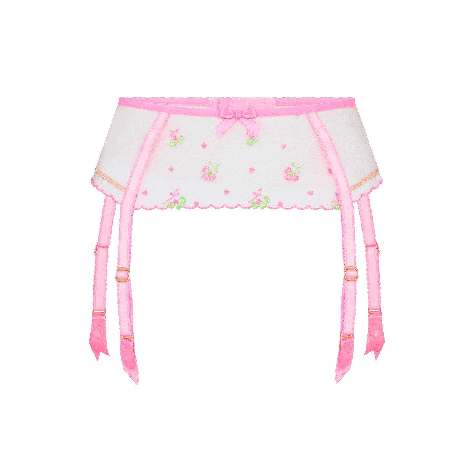 Pink/Green - Agent Provocateur - WILLOWE Suspender - 3