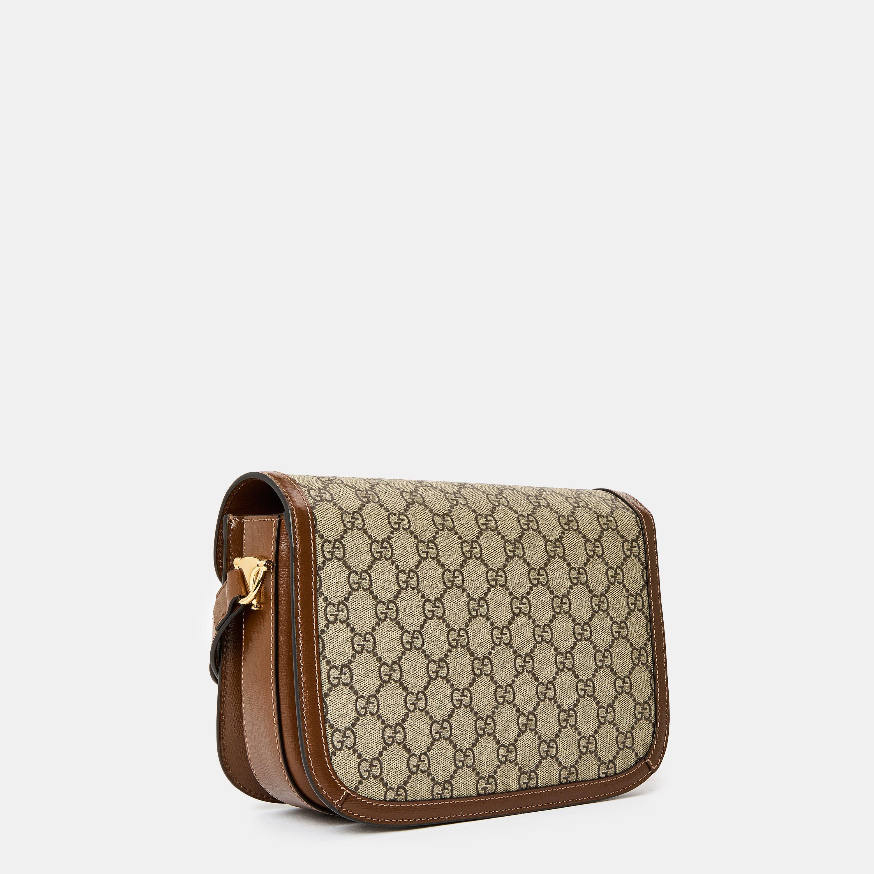 Beige - Gucci - Horsebit 1955 Shoulder Bag - 2