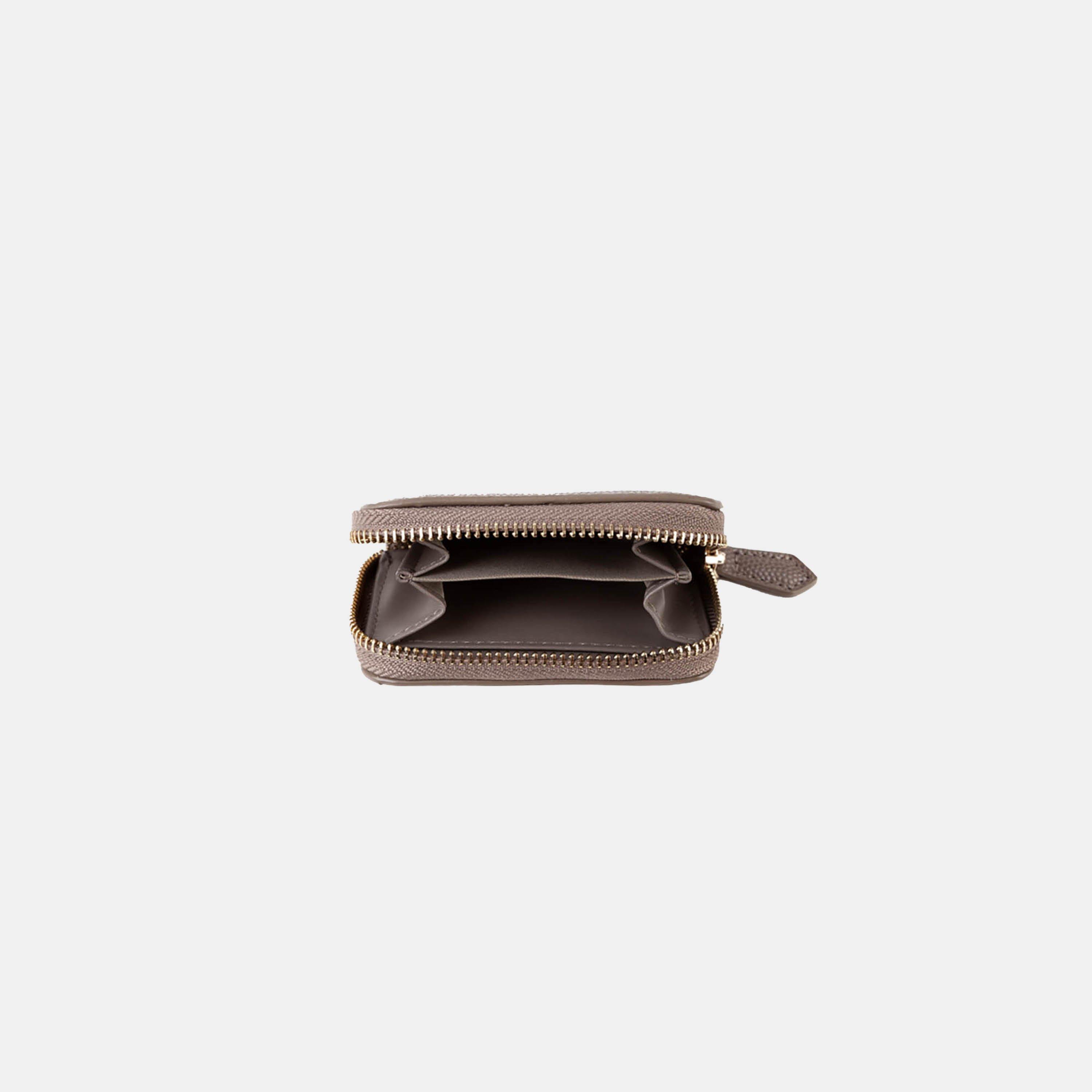 TAUPE - Valentino - Divina Zip Around Purse - 4