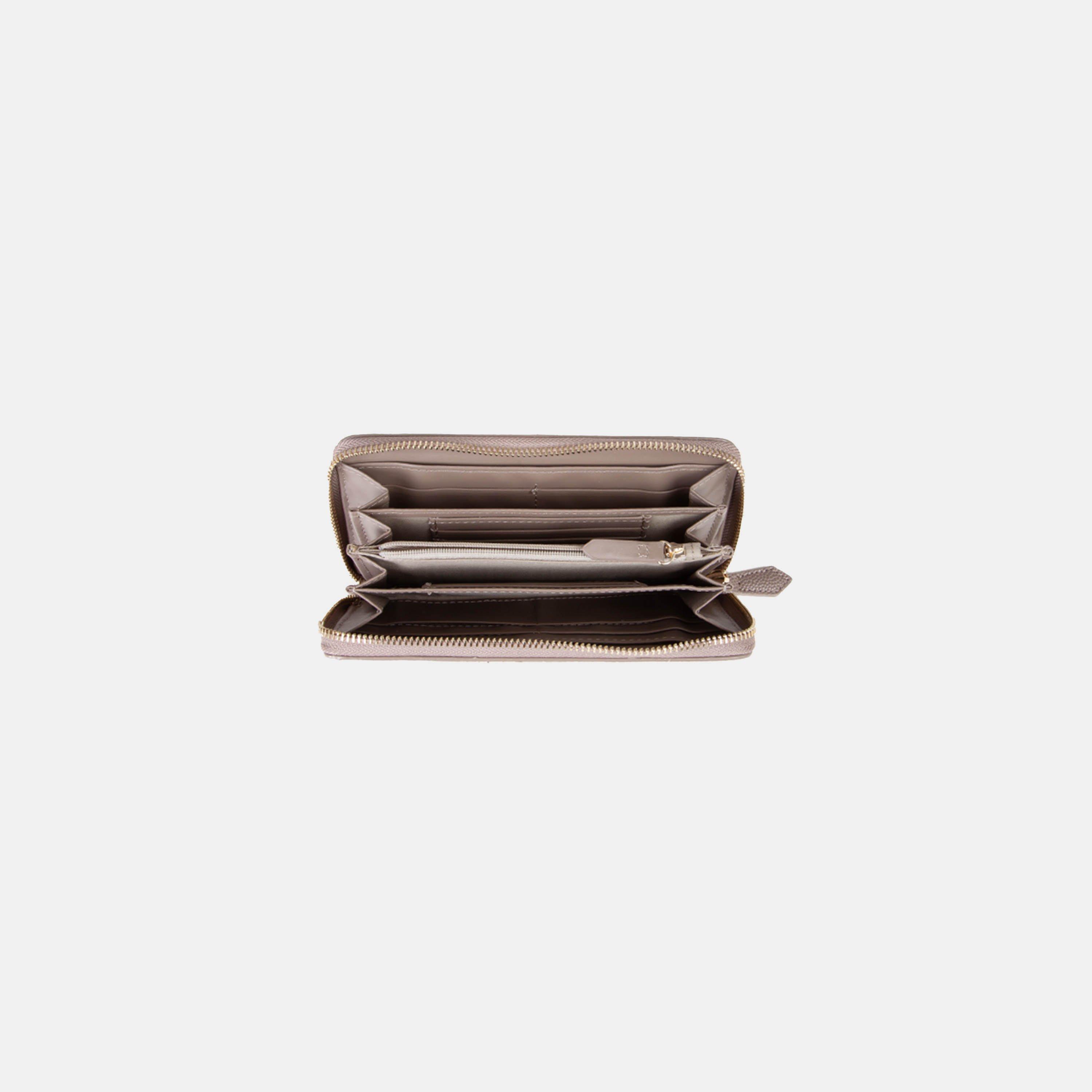 TAUPE - Valentino - Divina Zip Around Purse - 4
