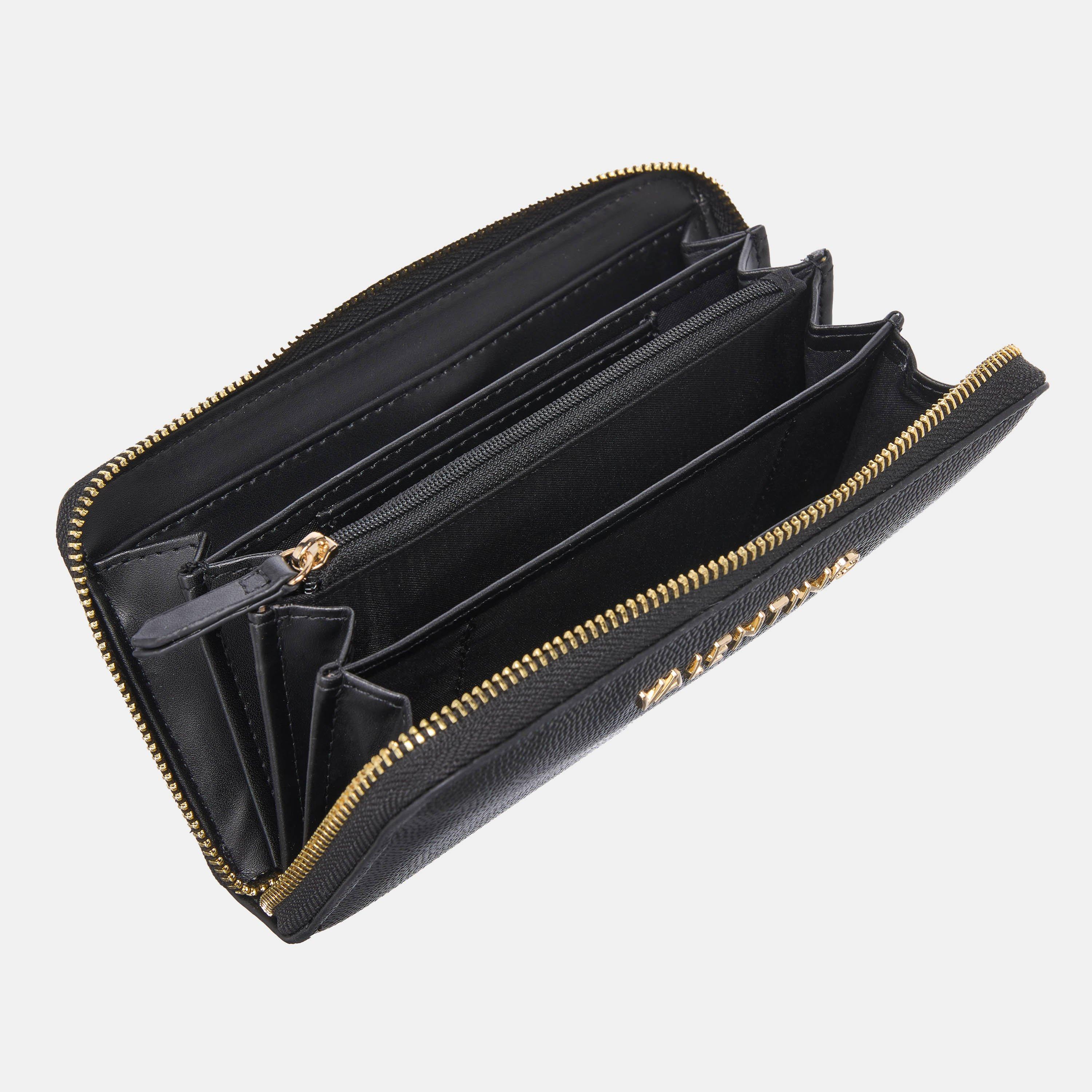 Nero Gold - Valentino - Divina Zip Around Purse - 4