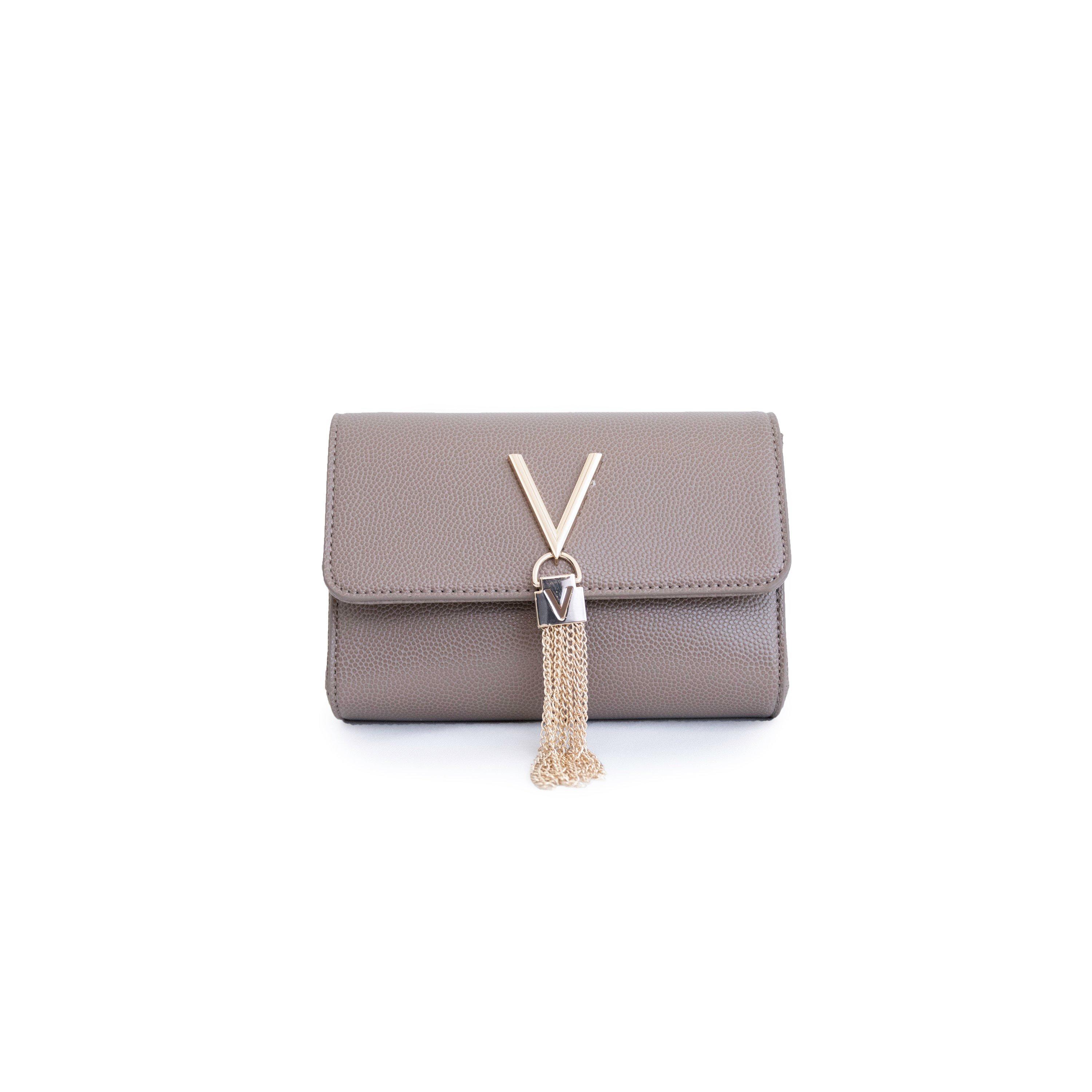 Taupe 259 - Valentino - Fold Over Divina Bag - 1