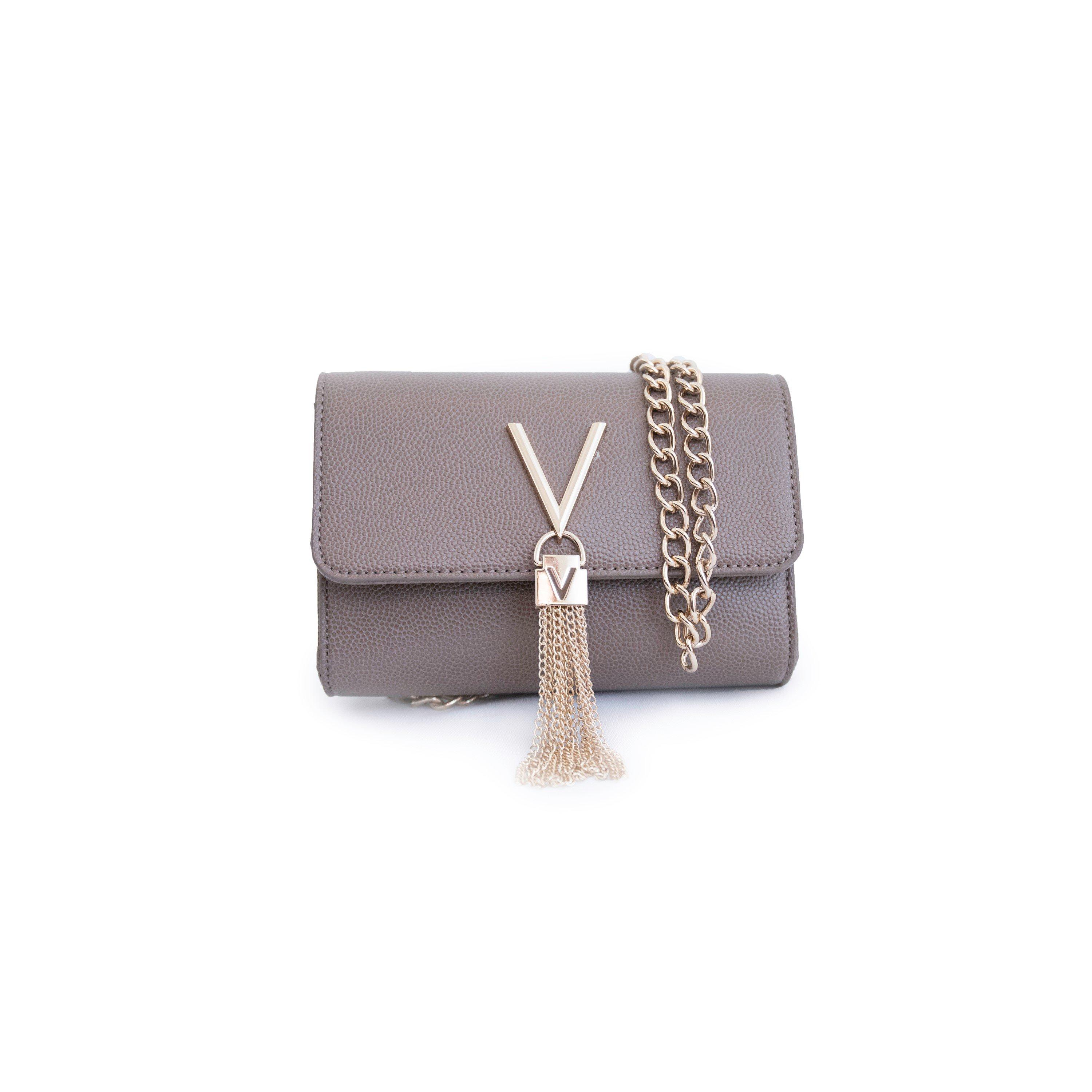 Taupe 259 - Valentino - Fold Over Divina Bag - 4