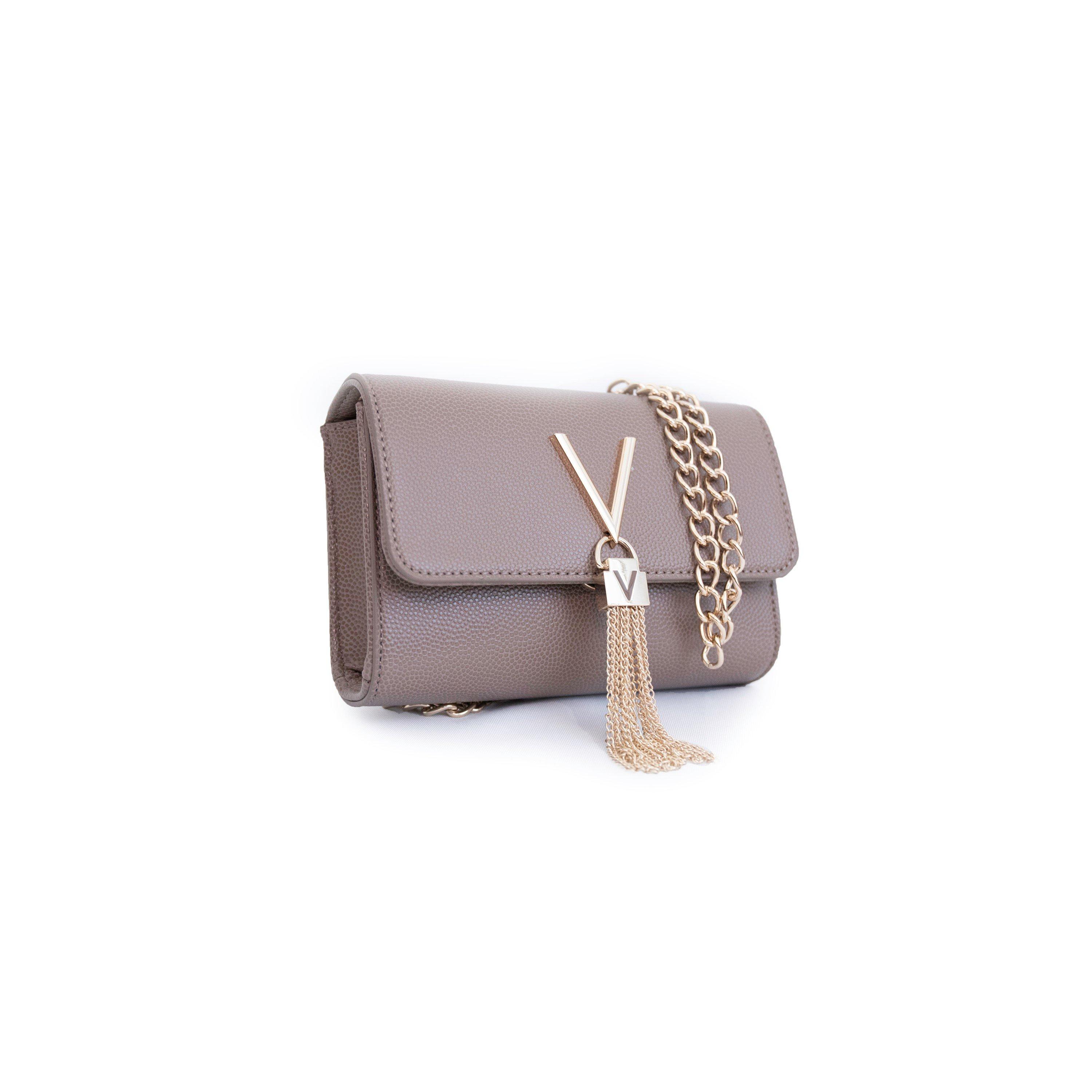Taupe 259 - Valentino - Fold Over Divina Bag - 5