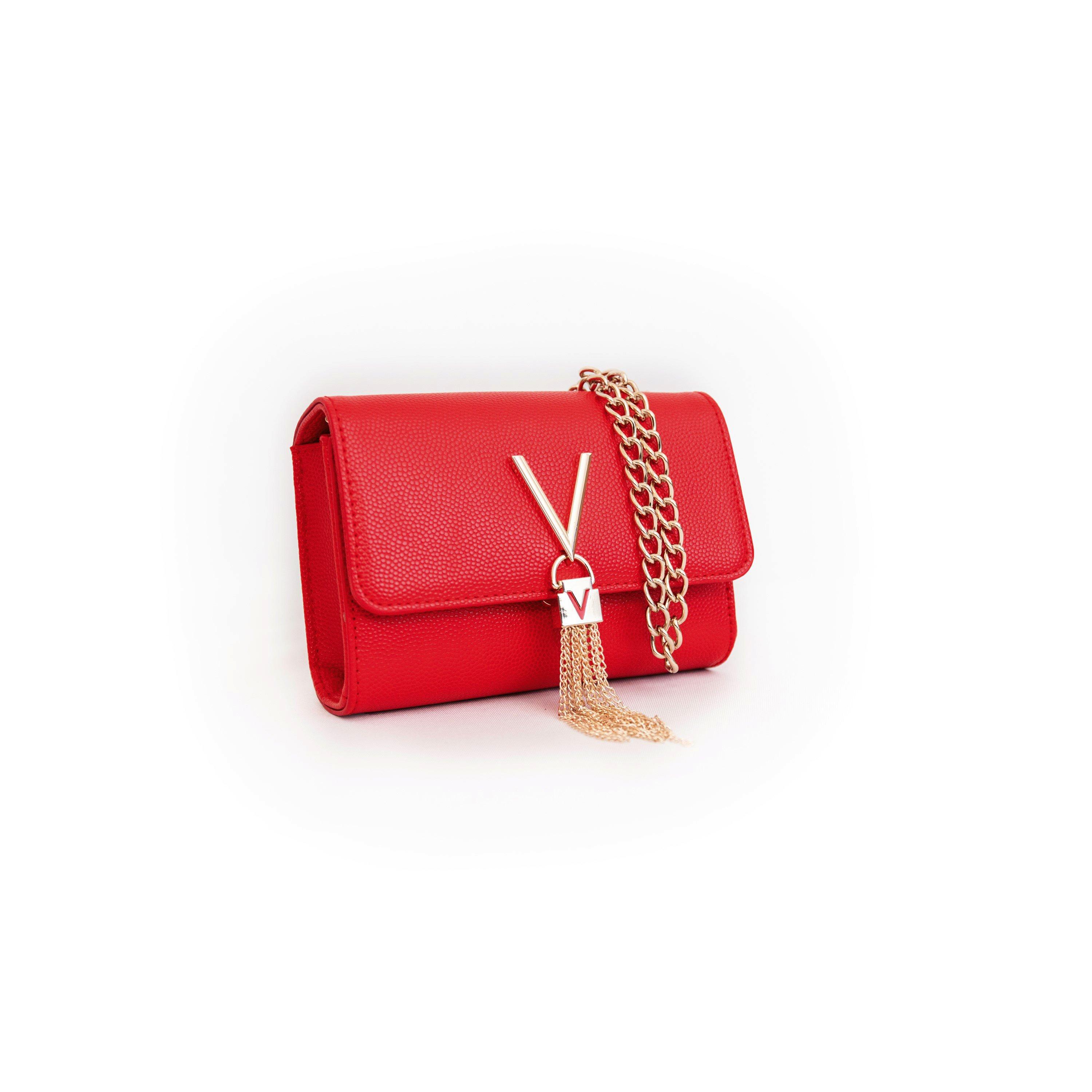 Rosso 003 - Valentino - Valentino Fold Over Divina Bag - 3