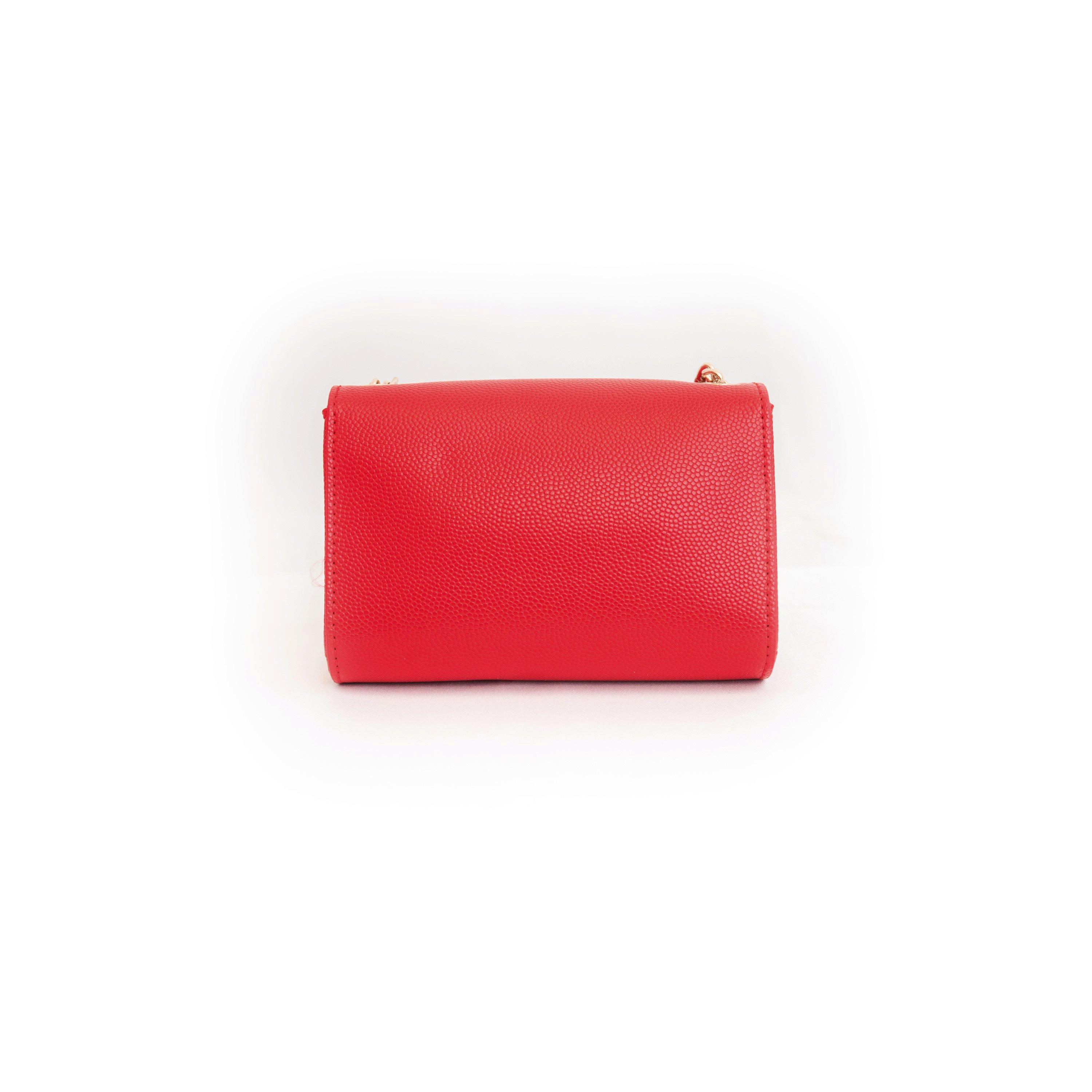 Rosso 003 - Valentino - Valentino Fold Over Divina Bag - 4