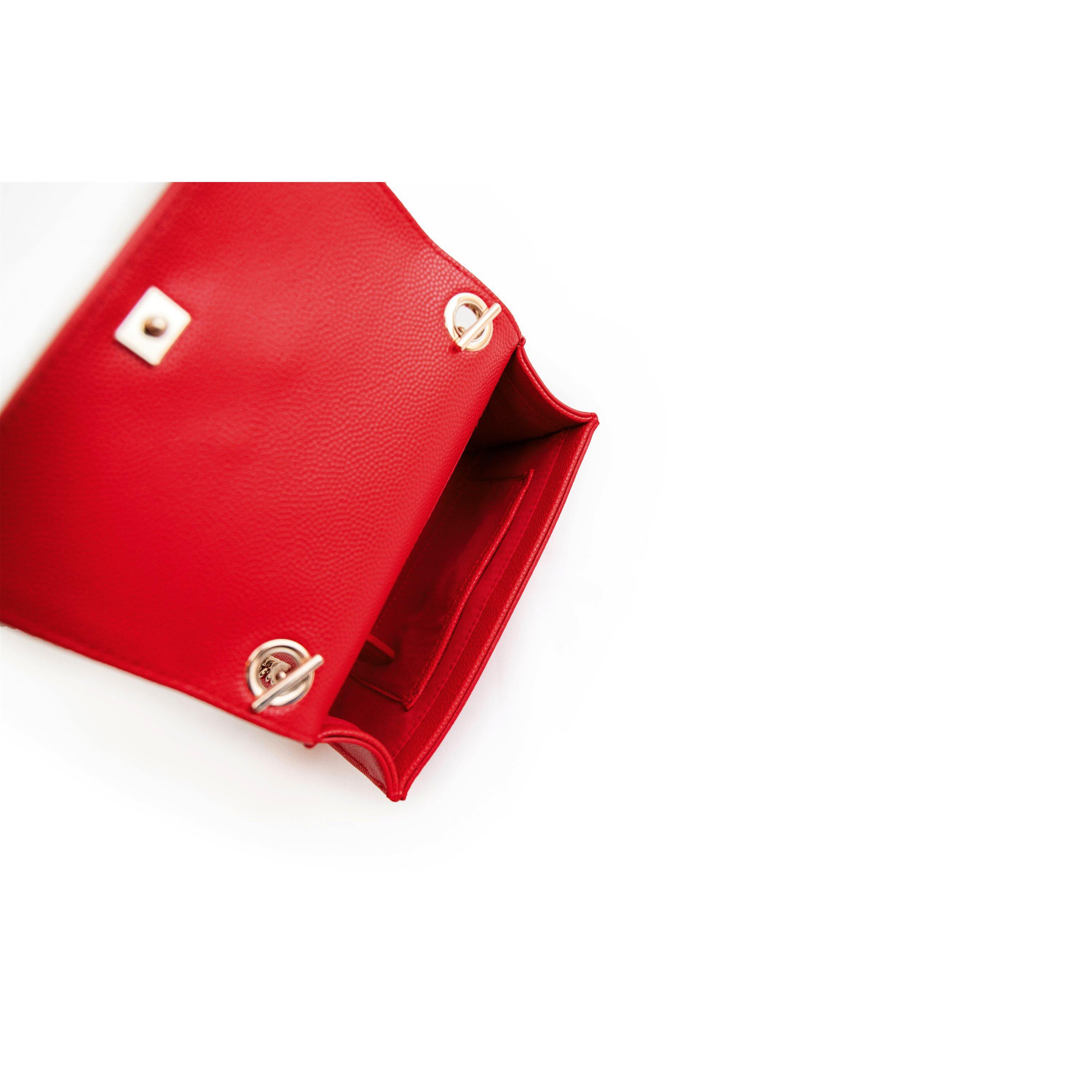 Rosso 003 - Valentino - Valentino Fold Over Divina Bag - 5