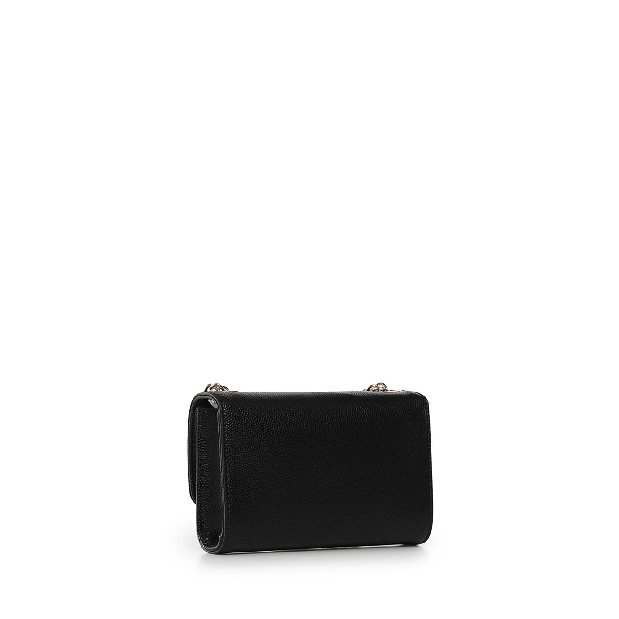 Nero/Gold 574 - Valentino - Fold Over Divina Bag - 2